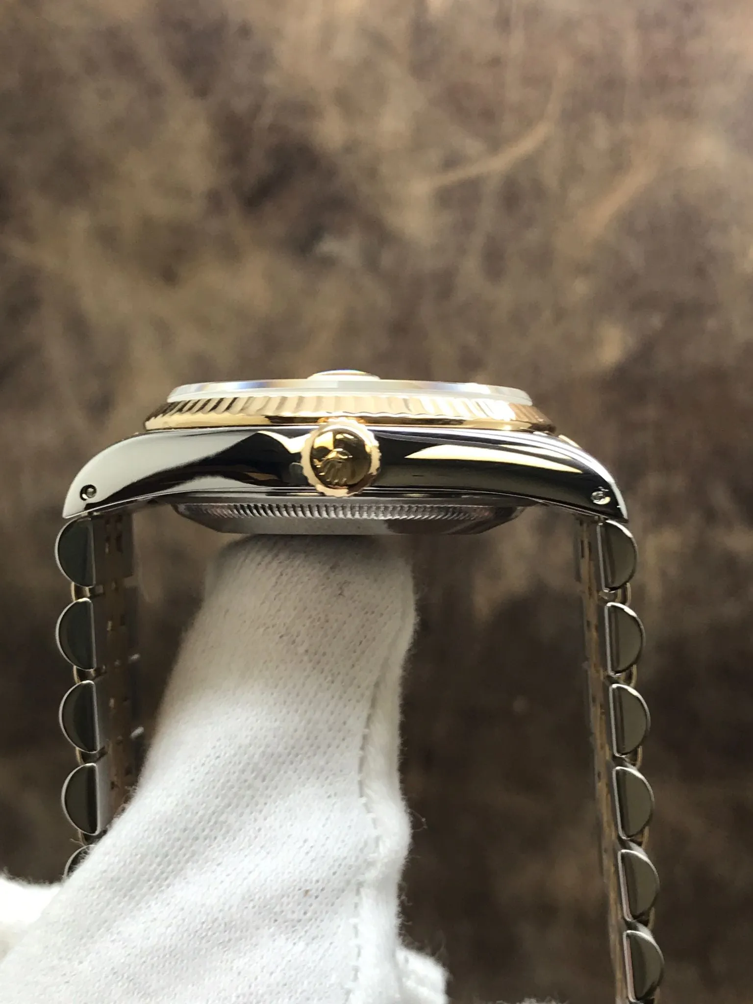 Rolex Datejust 36mm 16233 White Jubilee Dial Automatic Watch