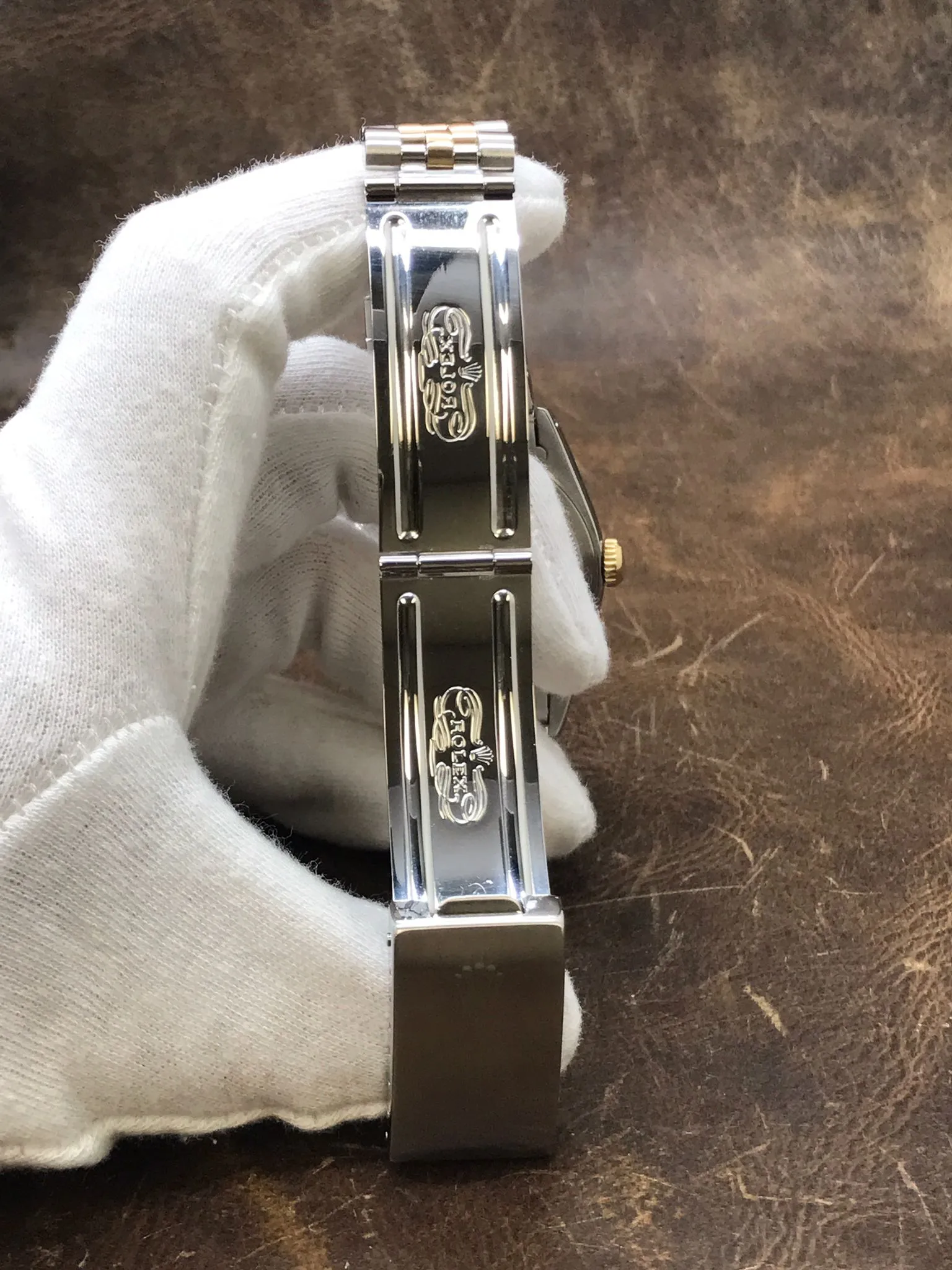 Rolex Datejust 36mm 16233 White Jubilee Dial Automatic Watch