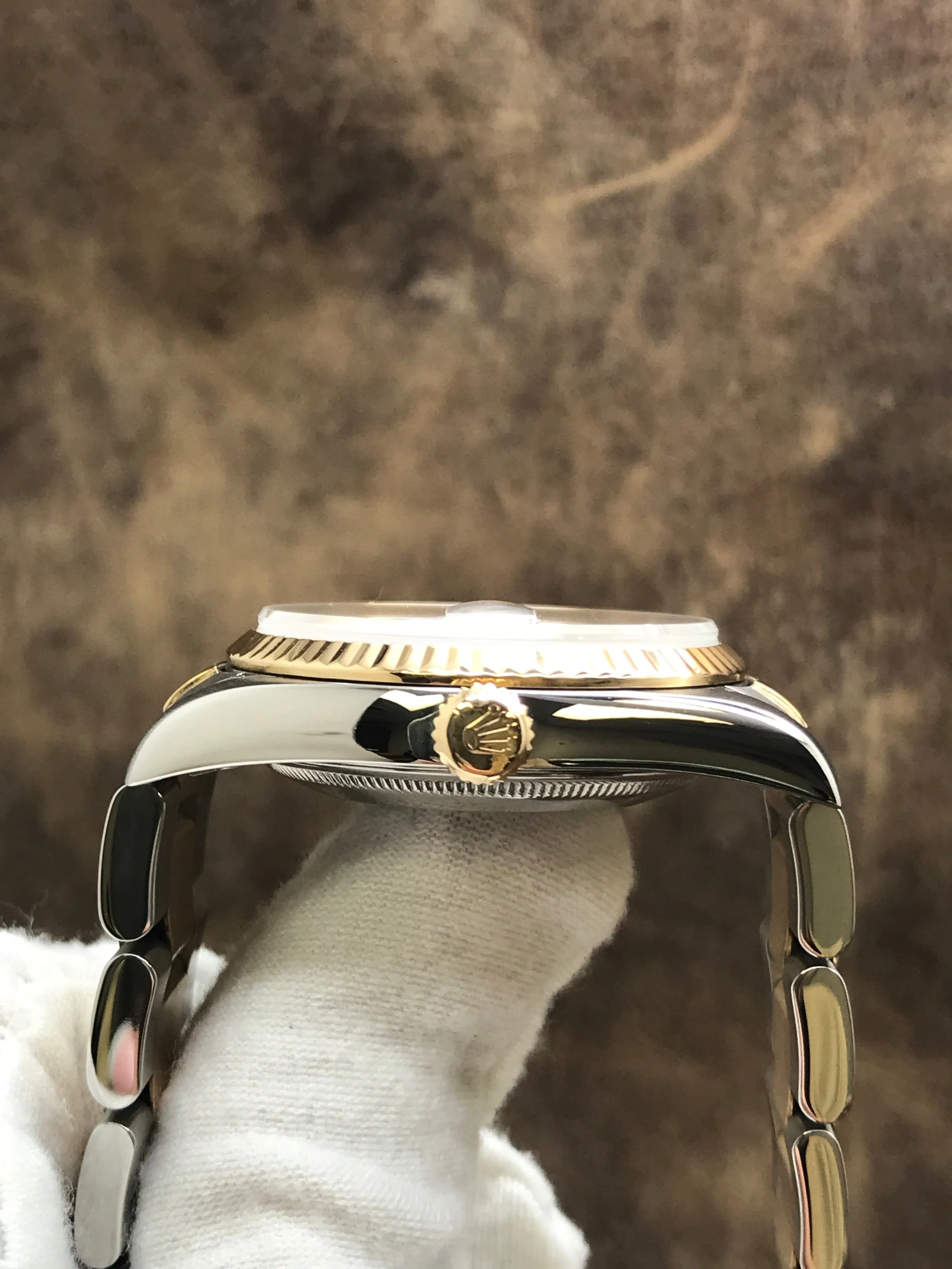 Rolex Datejust 36mm 16233 White Roman Dial Automatic Watch