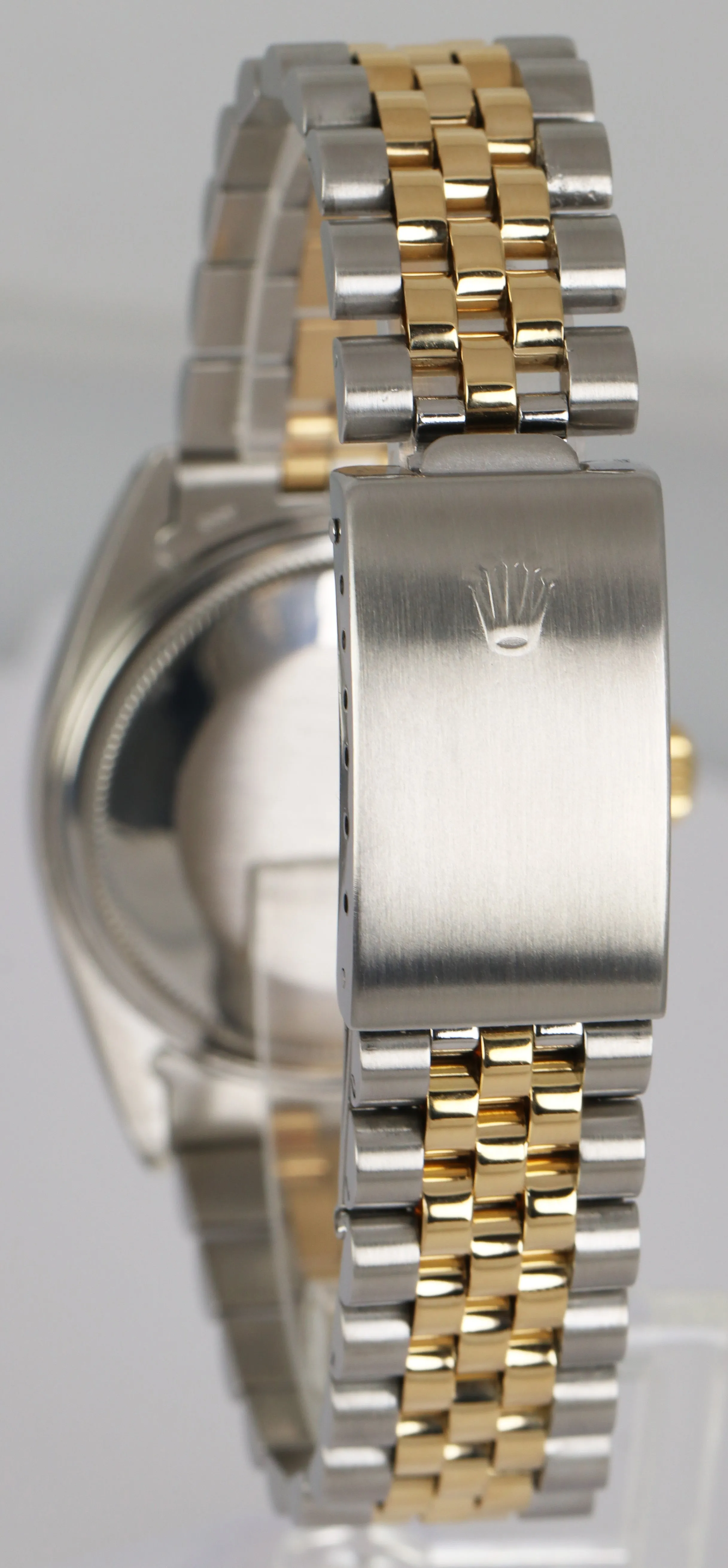 Rolex DateJust 36mm 18K Gold Two-Tone Stainless Steel Champagne Watch 16013