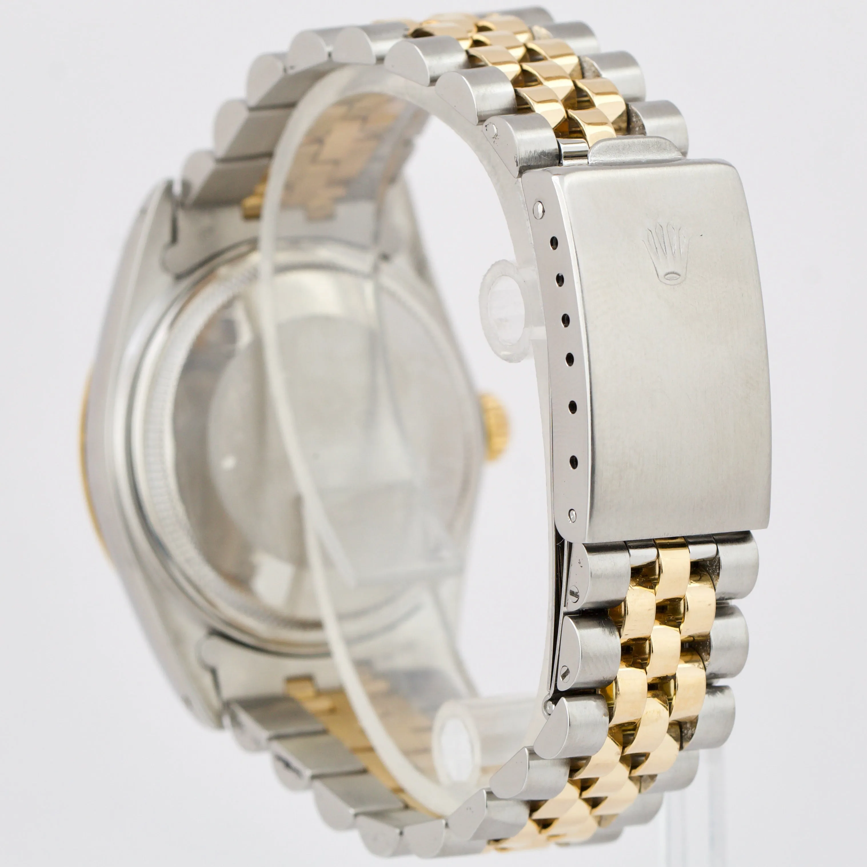 Rolex DateJust 36mm Champagne JUBILEE Two-Tone 18K Gold Stainless Watch 16013 BP