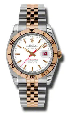 Rolex - Datejust 36mm - Steel and Pink Gold - Turn-O-Graph