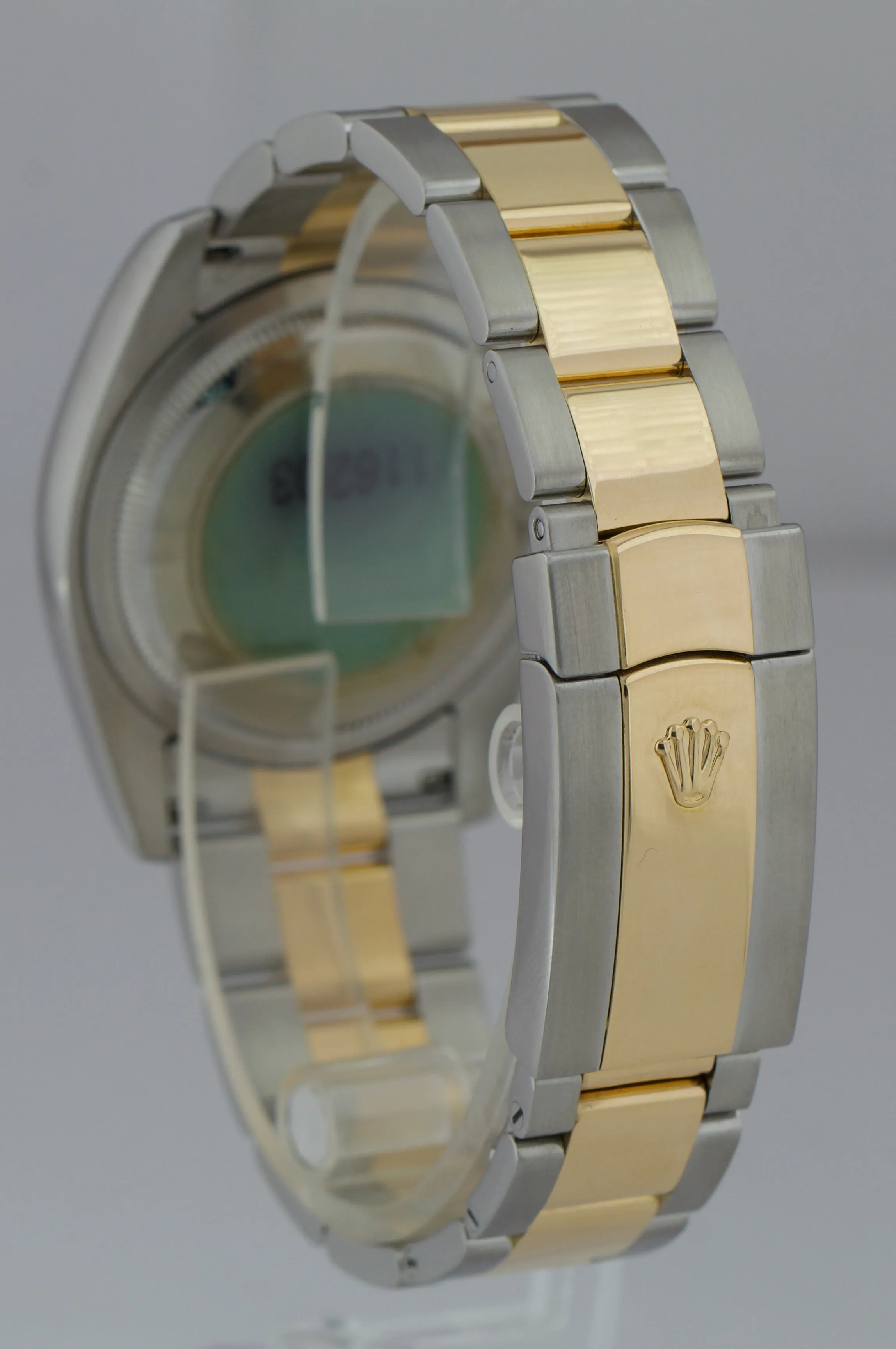 Rolex DateJust 36mm Two-Tone Gold Silver Stainless Champagne 116203 Oyster Watch