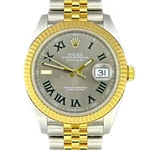 Rolex Datejust 41 18K/SS Wimbledon