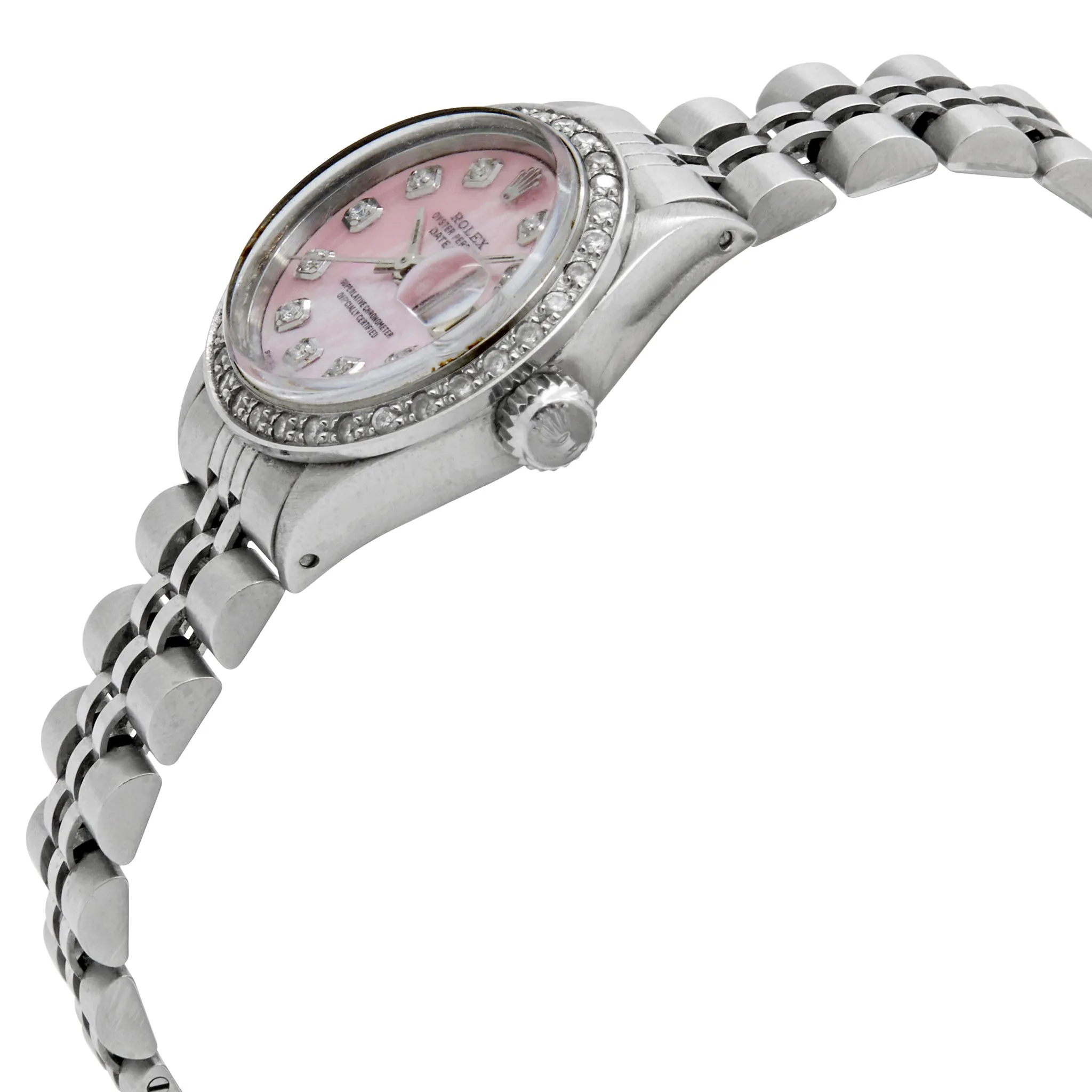 Rolex Datejust 6916 Pink Dial Automatic Women's Watch