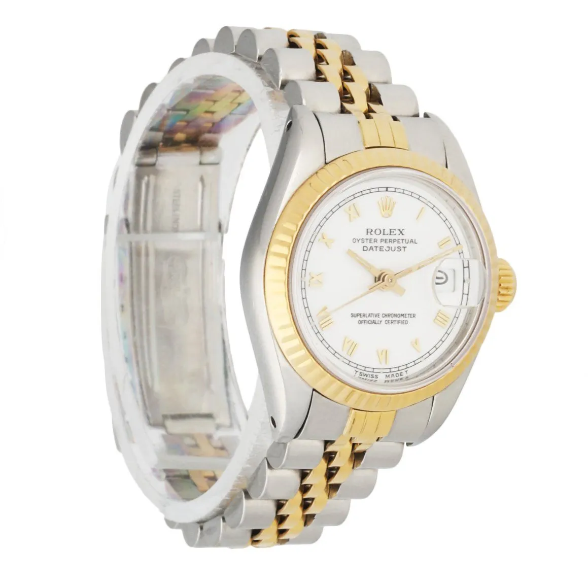 Rolex Datejust 69173 18k Yellow Gold Ladies Watch