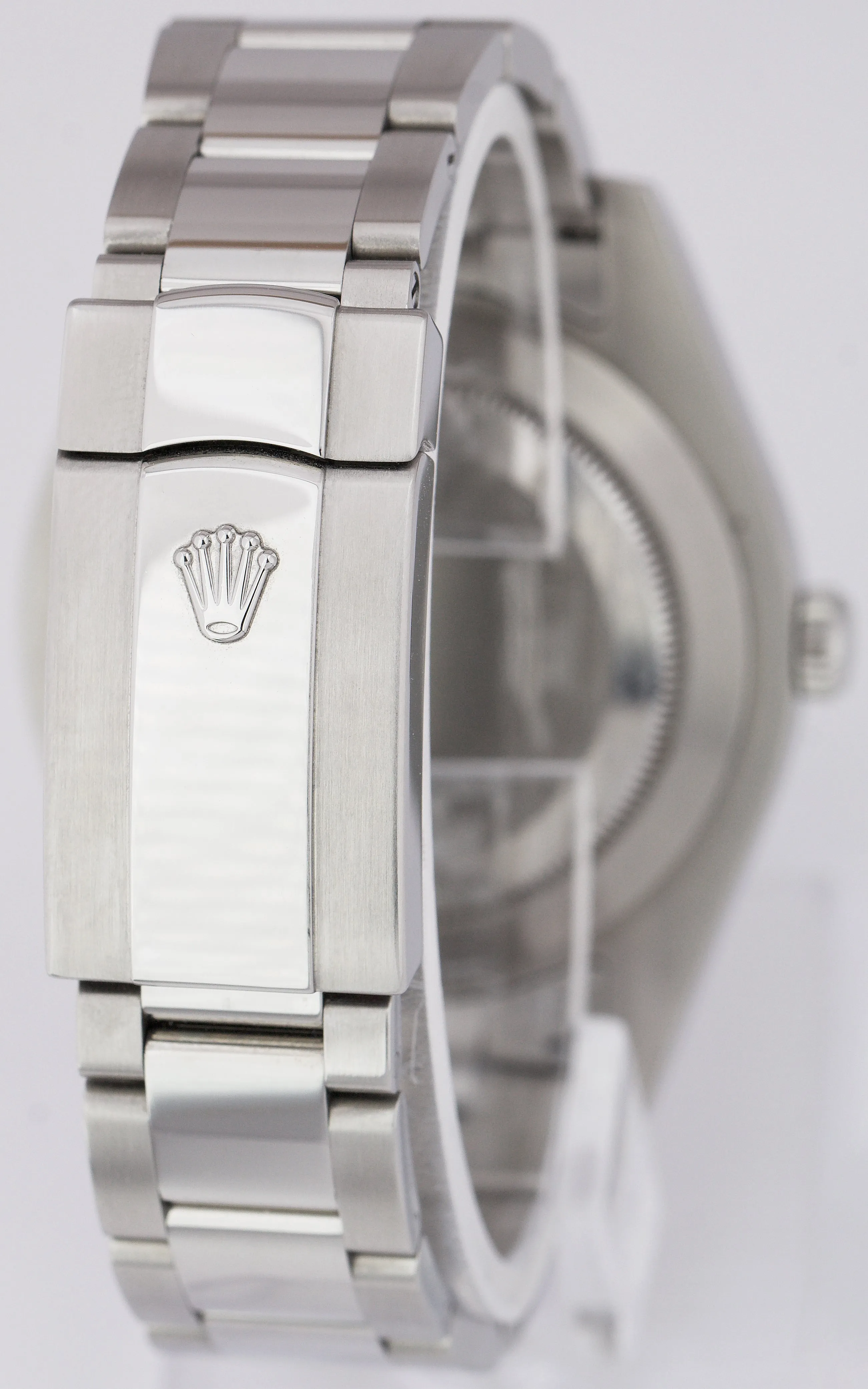 Rolex Datejust II 2 41MM Stainless Steel Blue Arabic 18K White Gold Watch 116334