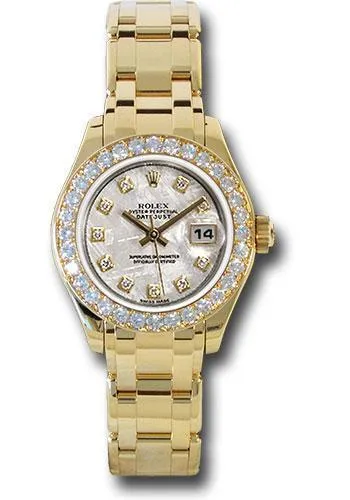 Rolex Datejust Pearlmaster Watch: 80298 mtd