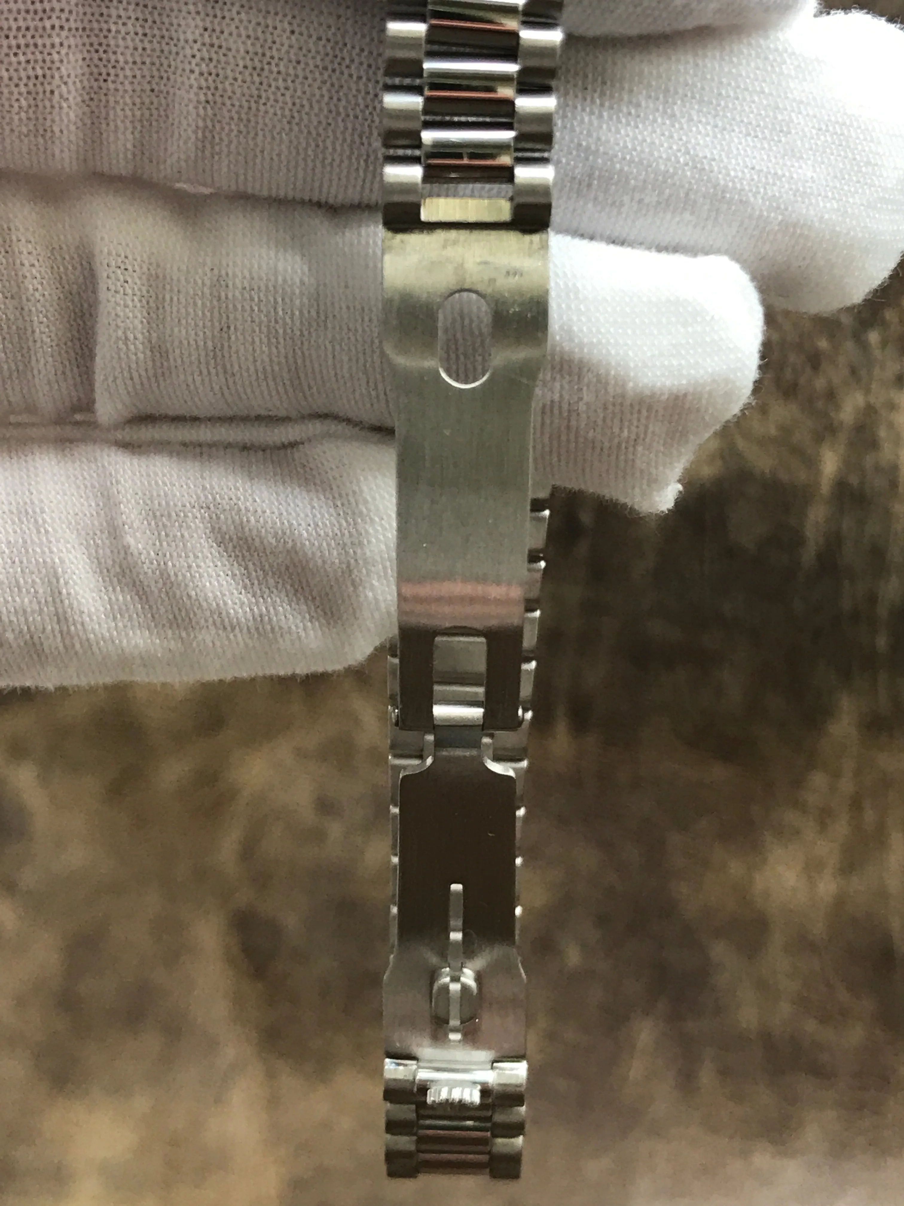 Rolex Datejust Platinum President 69136 Silver Dial Automatic Women's Watch