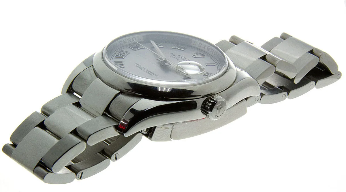 Rolex Datejust SS Rhodium Dial