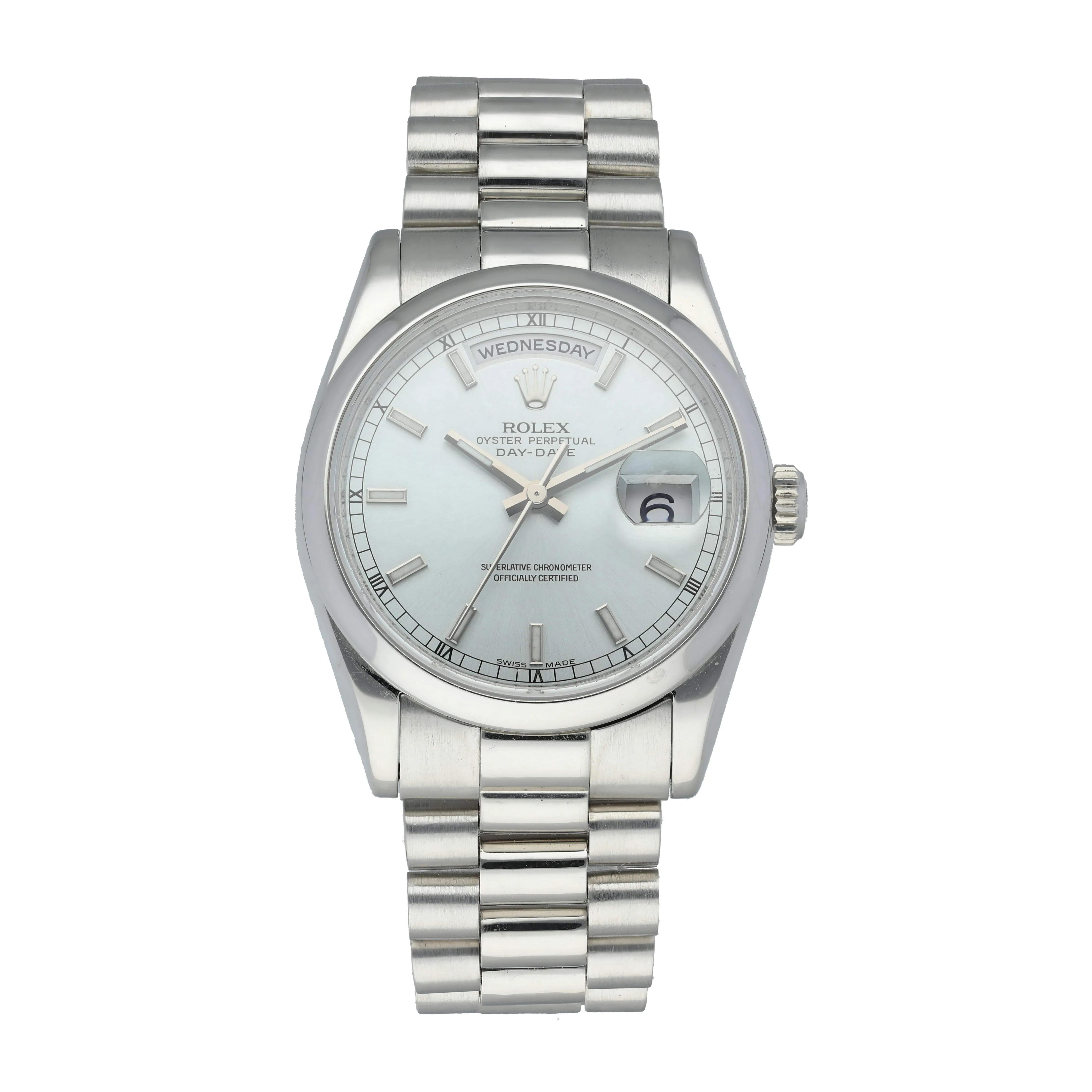 Rolex Day-Date 118206 Platinum mens Watch