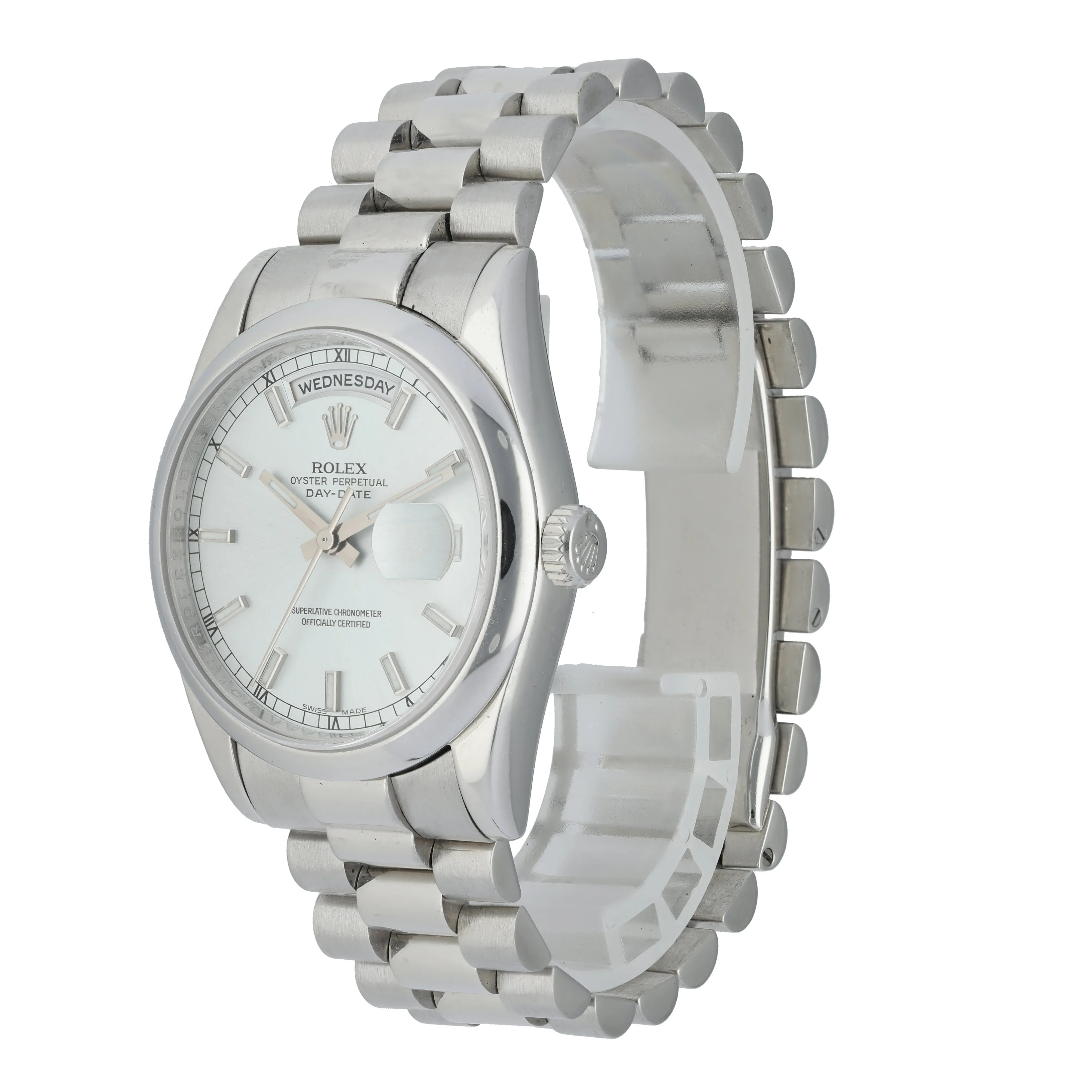 Rolex Day-Date 118206 Platinum mens Watch