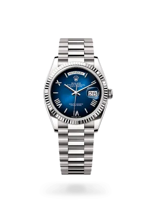 Rolex Day-Date 36 in 18 kt white gold, M128239-0063 | Walters & Hogsett