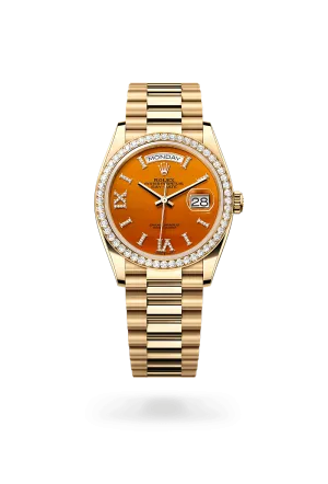 Rolex Day-Date 36 in 18 kt yellow gold, M128348RBR-0049 | Walters & Hogsett