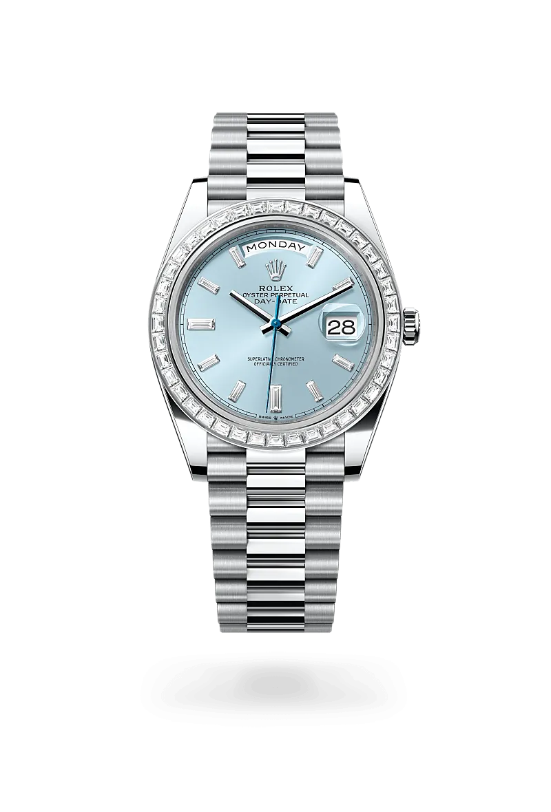 Rolex Day-Date 40 in Platinum, M228396TBR-0002 | Schwanke-Kasten Jewelers