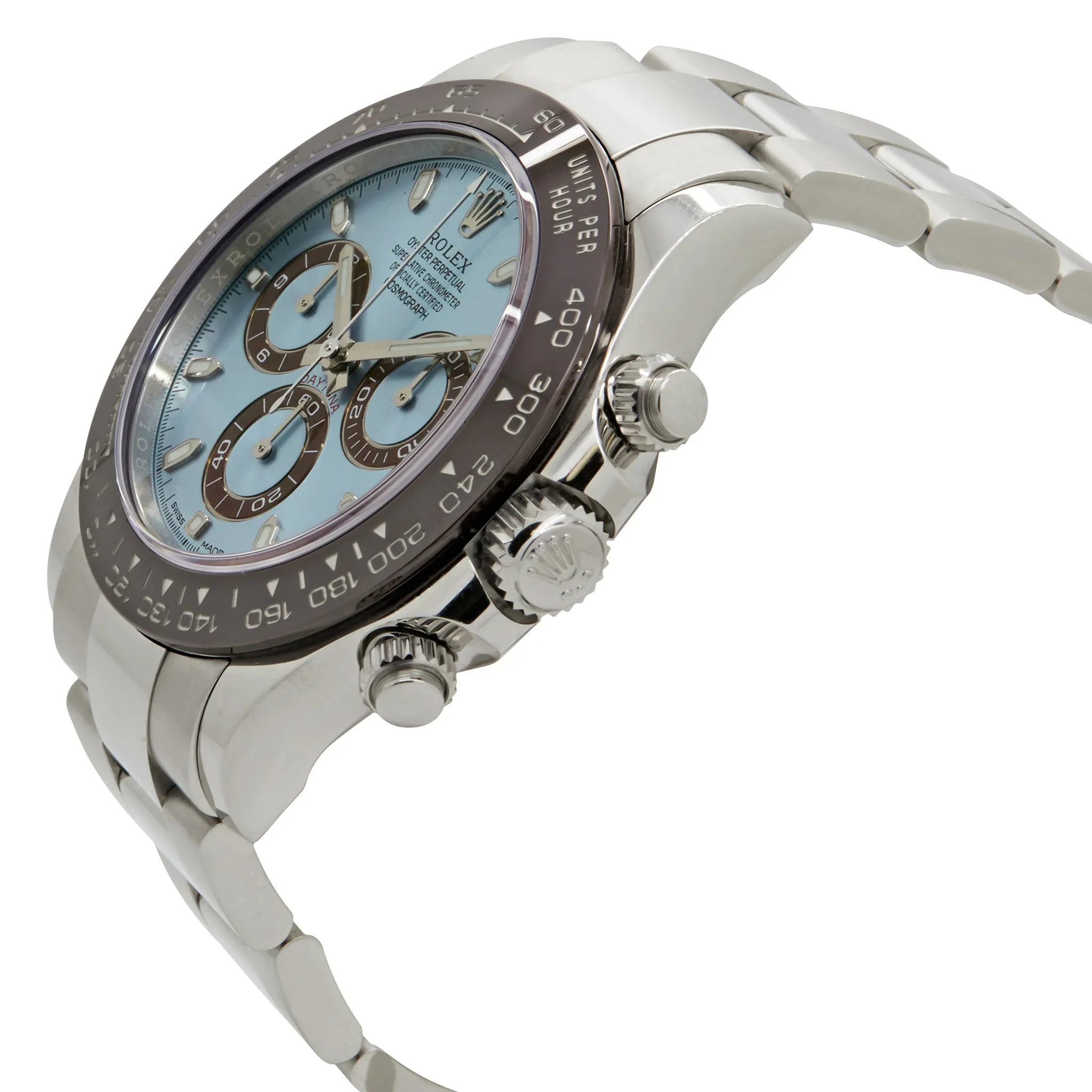 Rolex Daytona Platinum 116506 Ice Blue Dial Automatic  Men's Watch