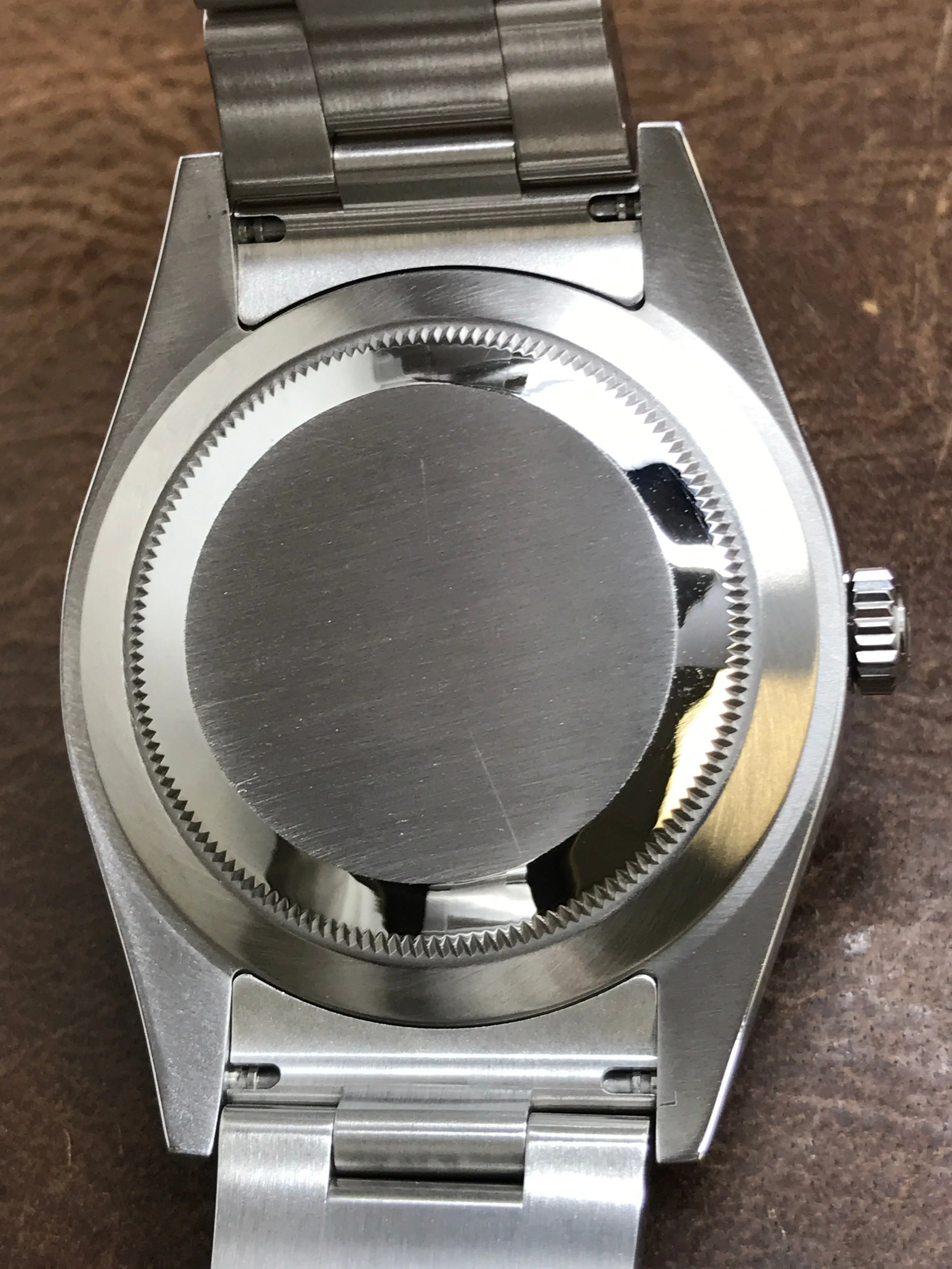 Rolex Explorer 214270 Lume Black Dial Automatic Watch