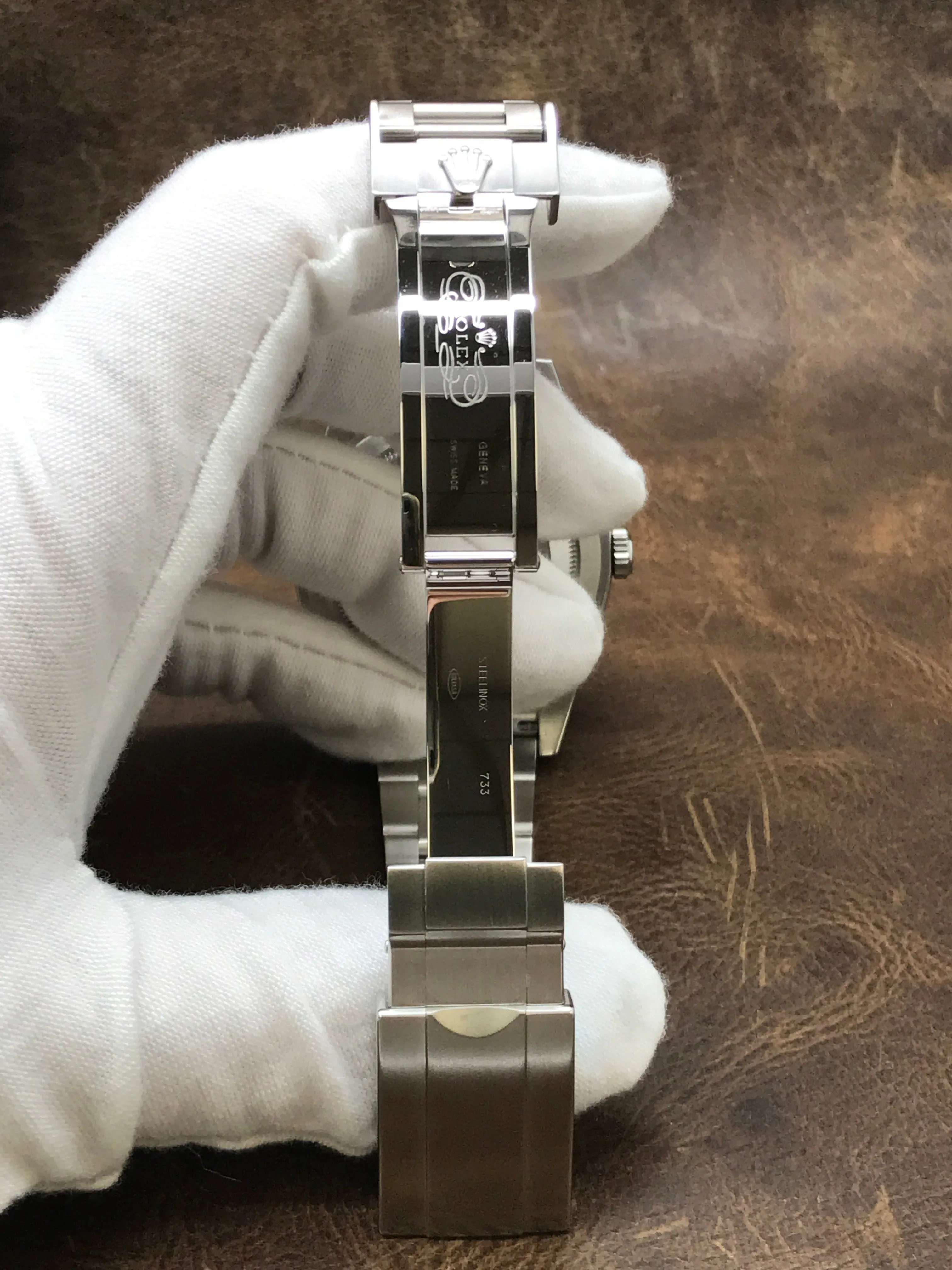 Rolex Explorer 214270 Lume Black Dial Automatic Watch