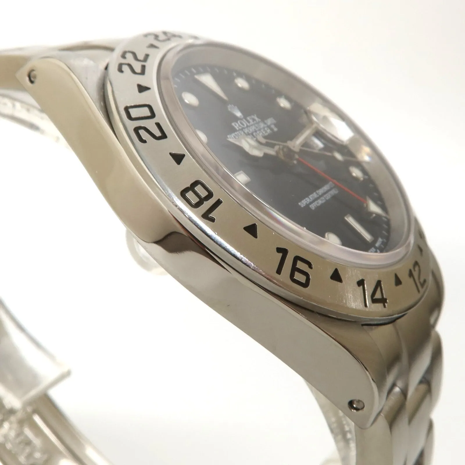 Rolex Explorer II Black Dial Stainless Steel Oyster 40MM Automatic 16570
