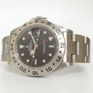 Rolex Explorer II Black Dial Stainless Steel Oyster 40MM Automatic 16570