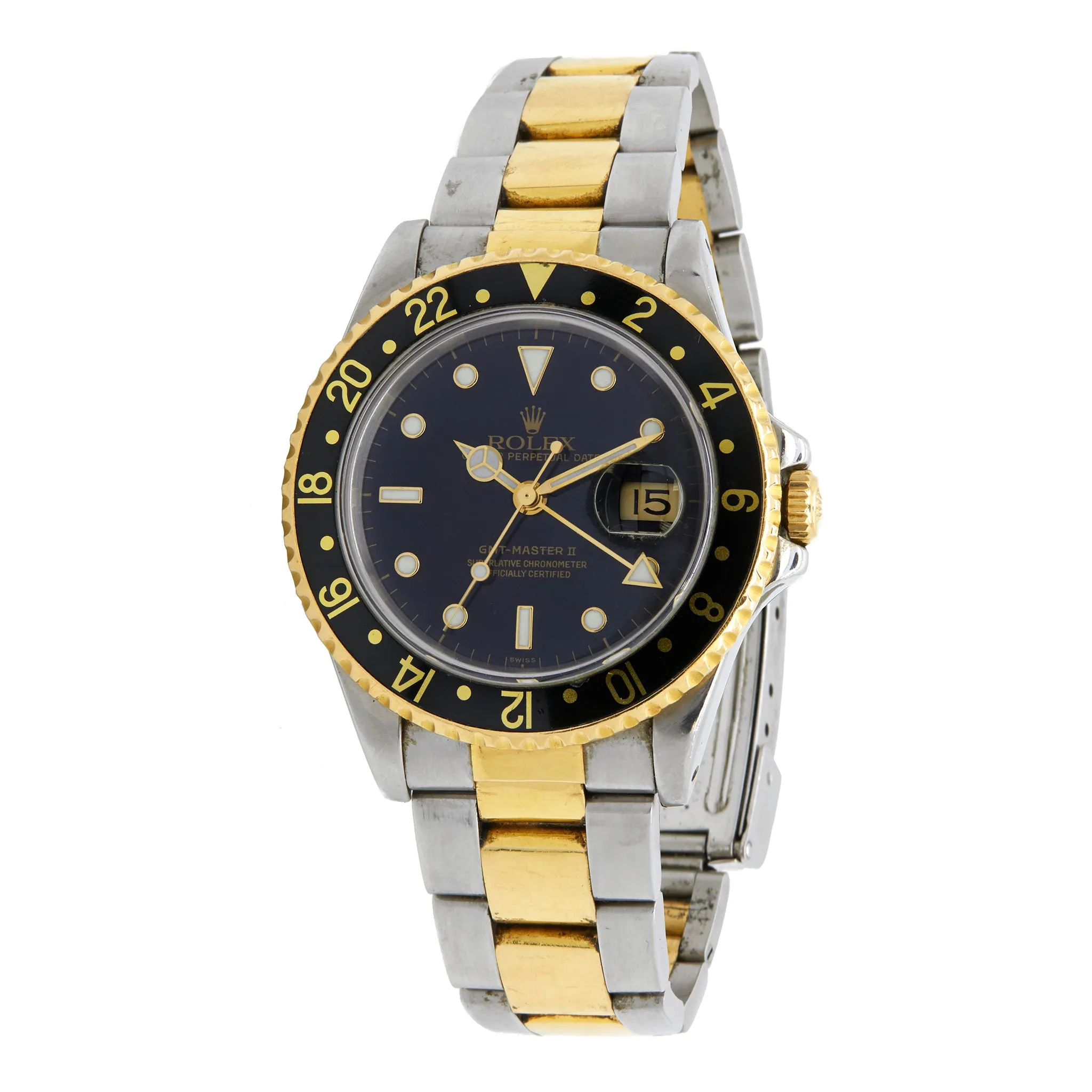 Rolex GMT Master II 16713 Black Dial Automatic Men's Watch