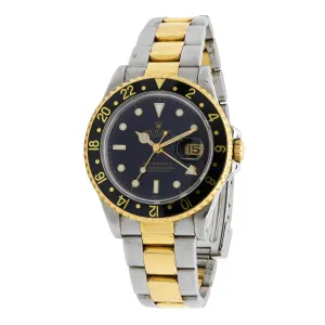 Rolex GMT Master II 16713 Black Dial Automatic Men's Watch