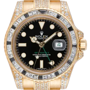 Rolex GMT-Master II 18ct Yellow Gold Diamond Set 116718LN