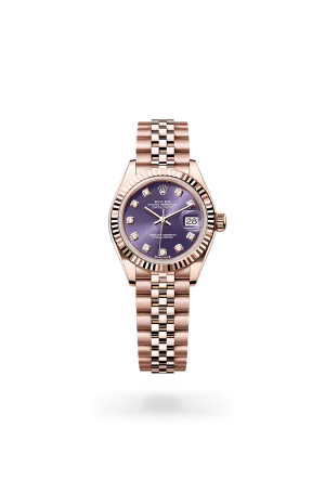 Rolex Lady-Datejust in 18 kt Everose gold, M279175-0020 | Walters & Hogsett