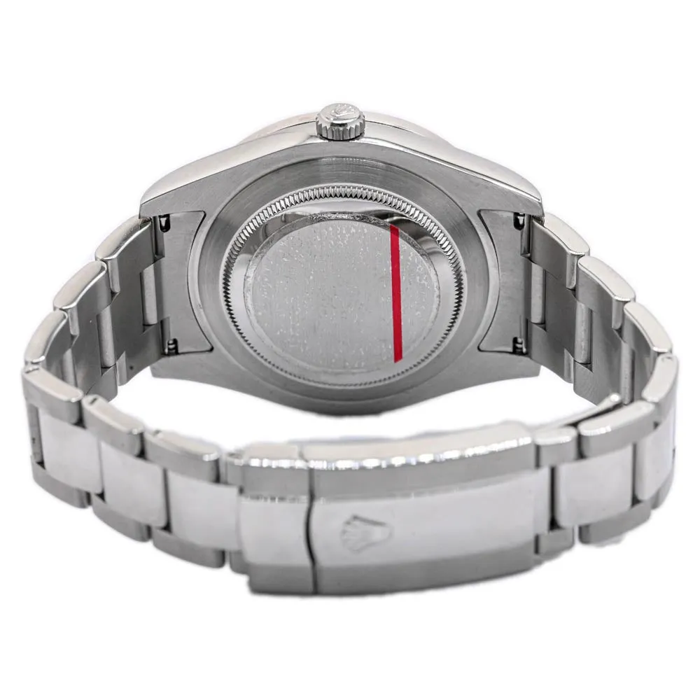 Rolex Men's Datejust Stainless Steel 41mm Blue Stick Dial Watch Reference #: 116300