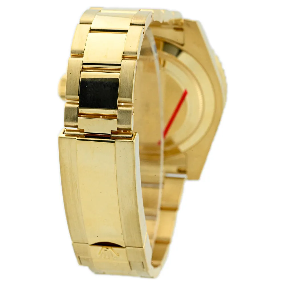 Rolex Men's Submariner Date 18K Yellow Gold 40mm Blue Dot Dial Watch Reference #: 116618LB