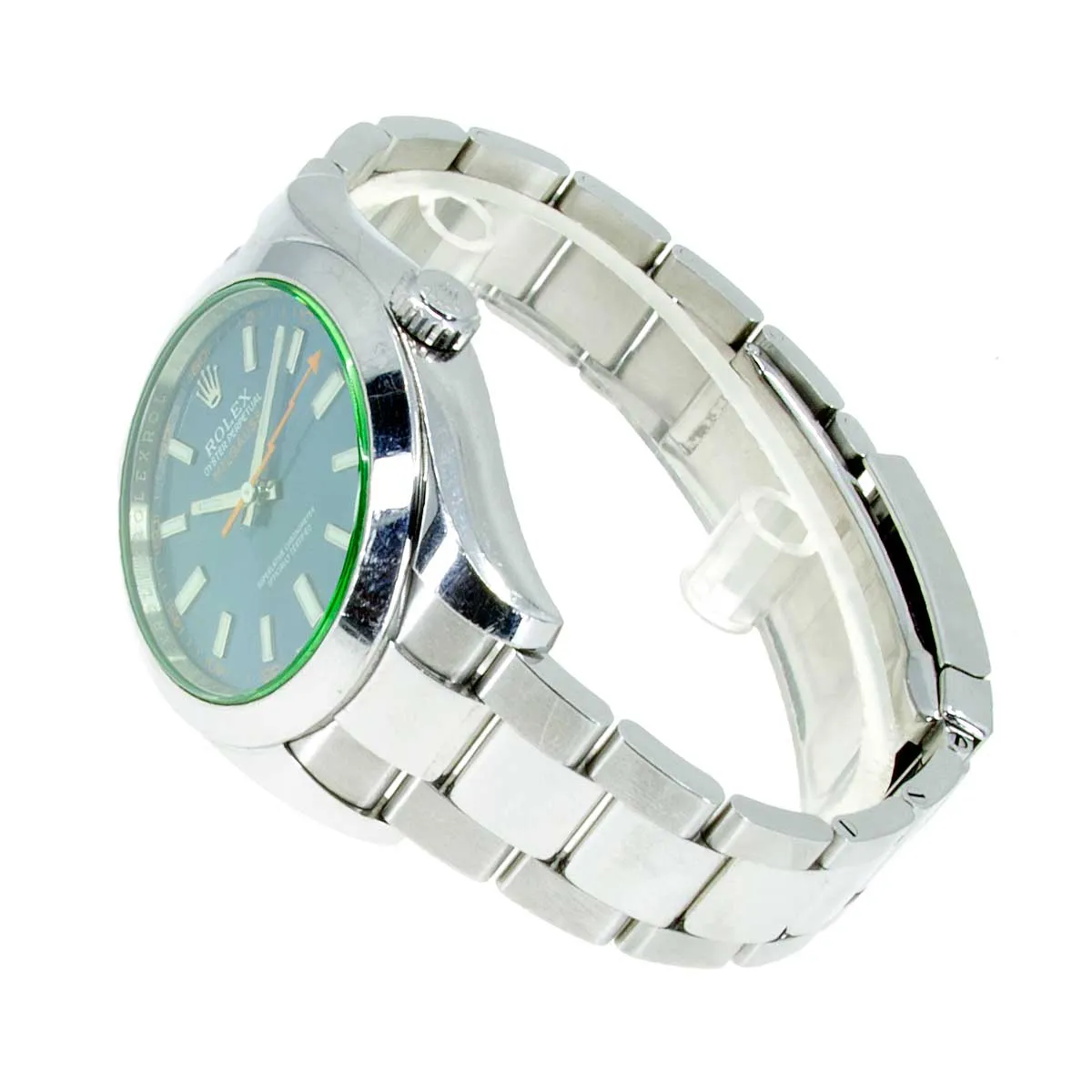 Rolex Milgauss Blue Dial Unpolished