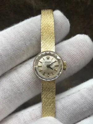 Rolex Orchid 3546 Silver Dial Manual-wind Women's Watch