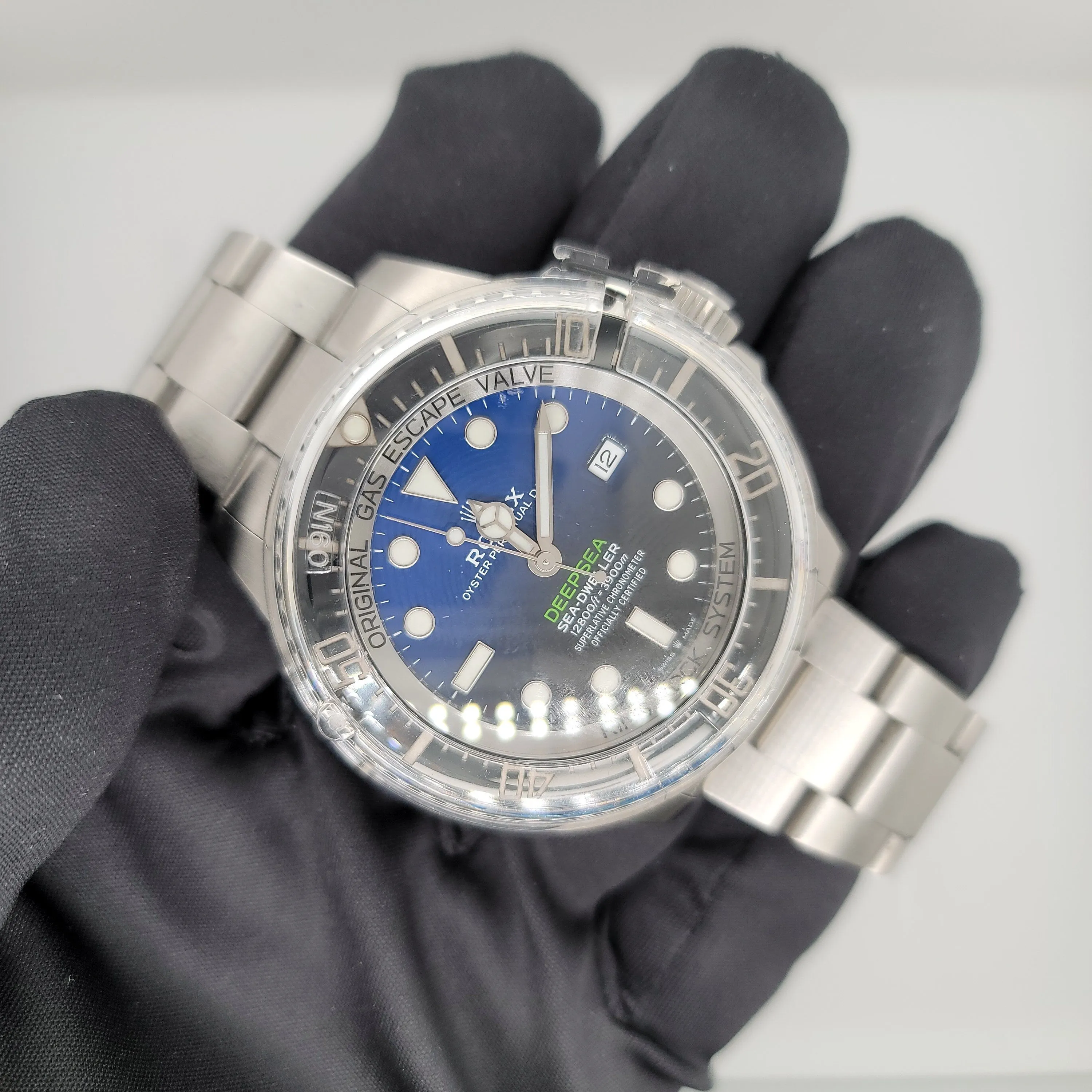 Rolex Oyster Deepsea 126660 James Cameron Dial Men's Watch Box & Papers