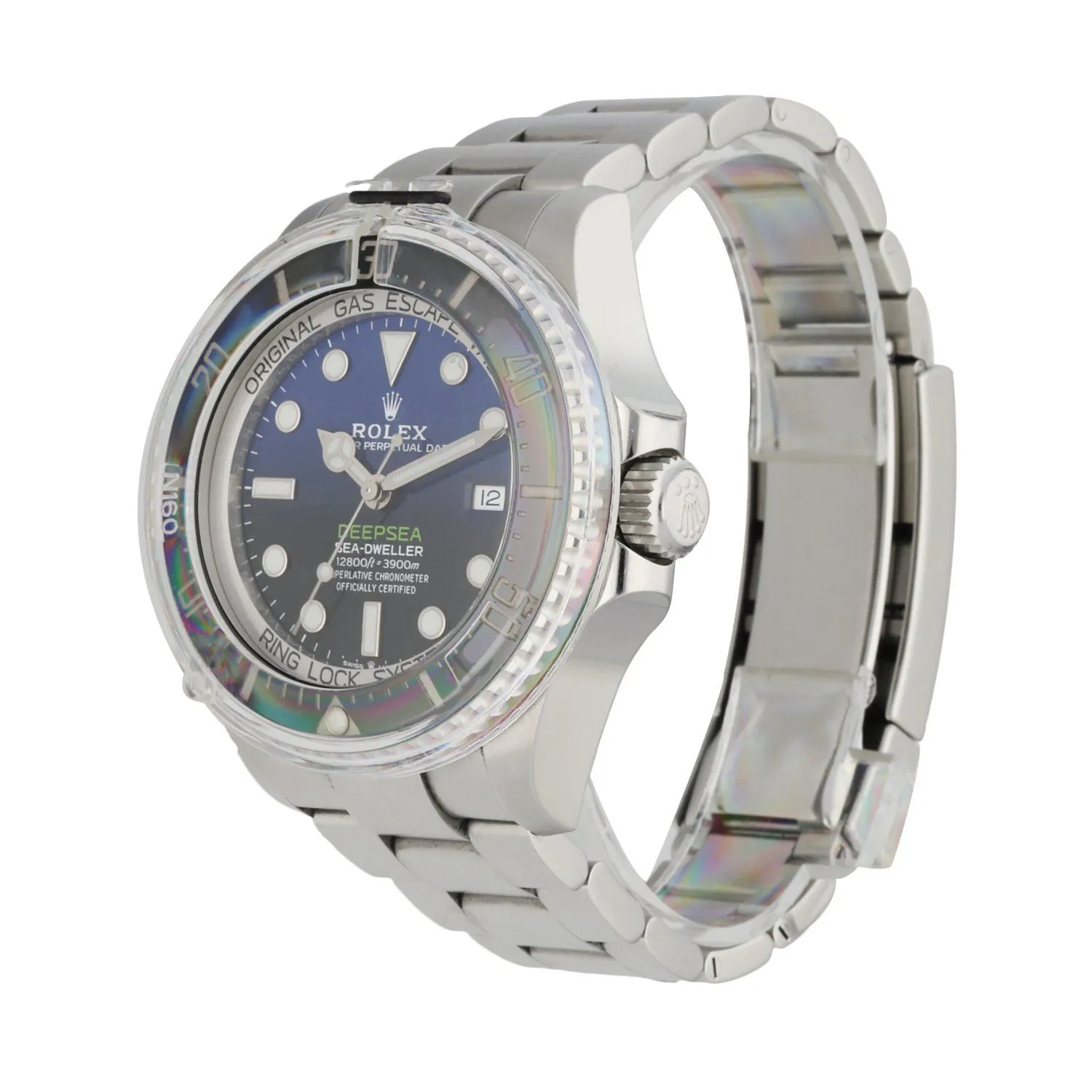 Rolex Oyster Deepsea 126660 James Cameron Dial Men's Watch Box & Papers