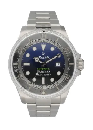 Rolex Oyster Deepsea 126660 James Cameron Dial Men's Watch Box & Papers