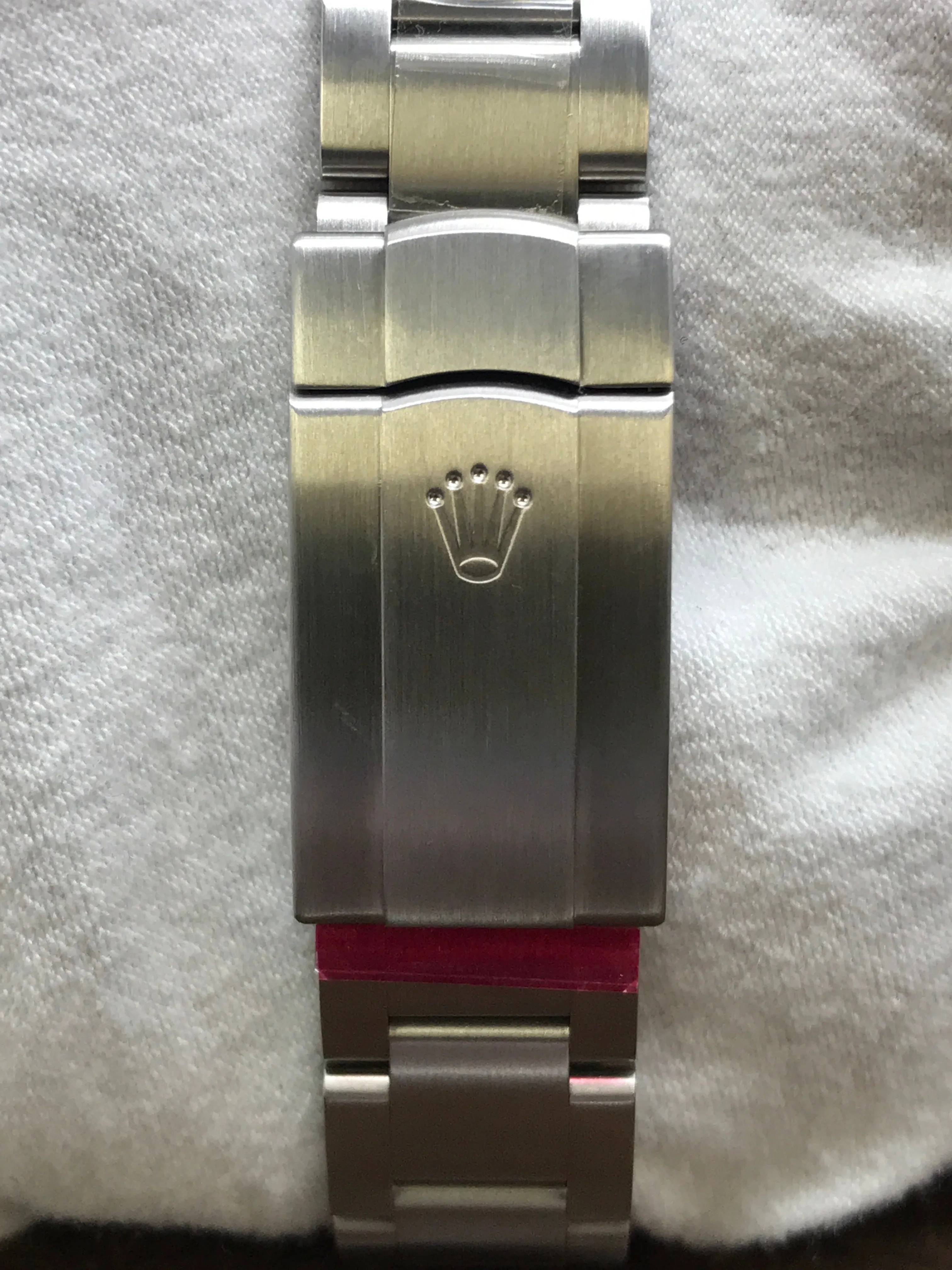 Rolex Oyster Perpetual 34mm 114200 Silver Dial Automatic Watch