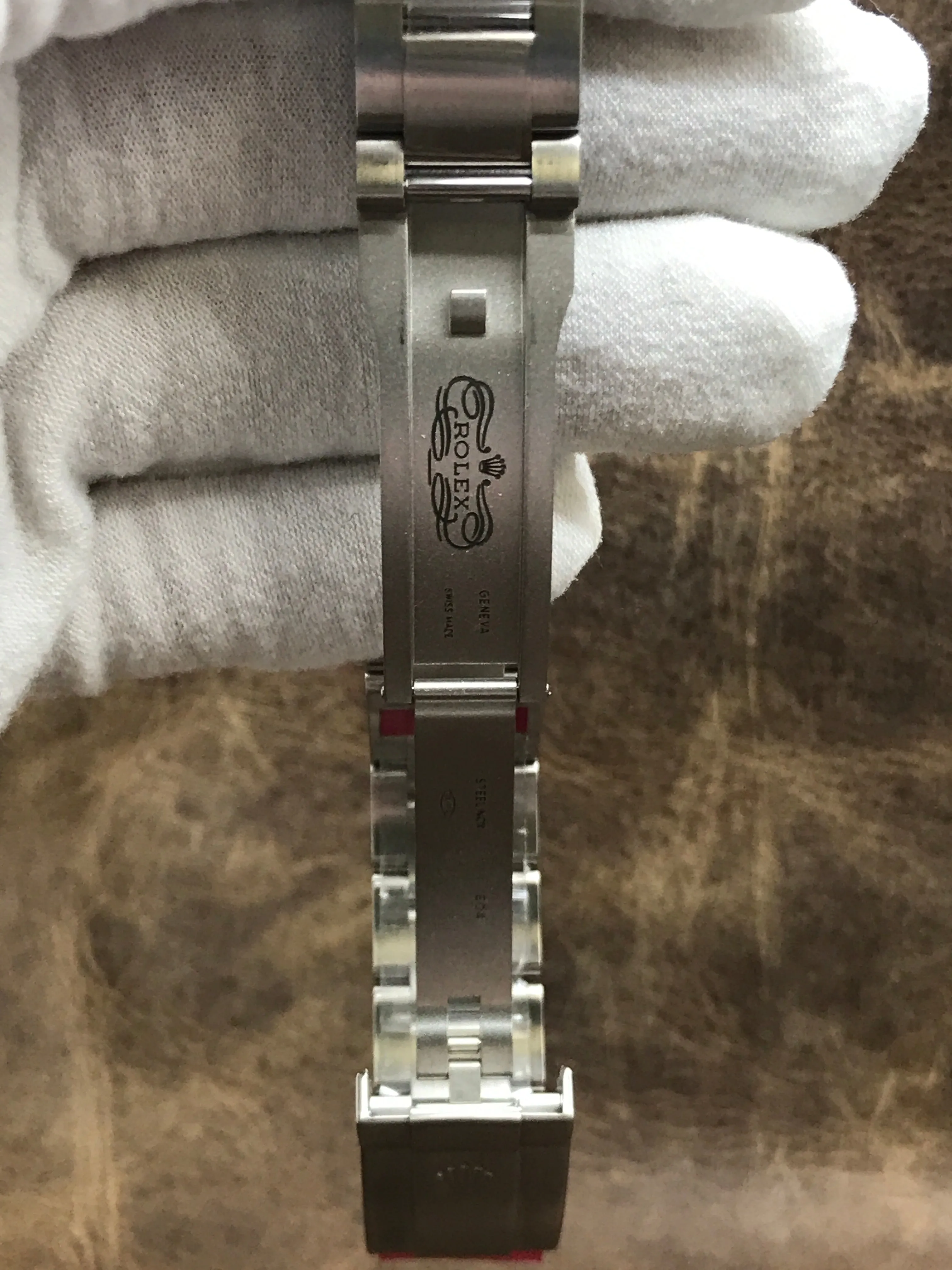 Rolex Oyster Perpetual 34mm 114200 Silver Dial Automatic Watch
