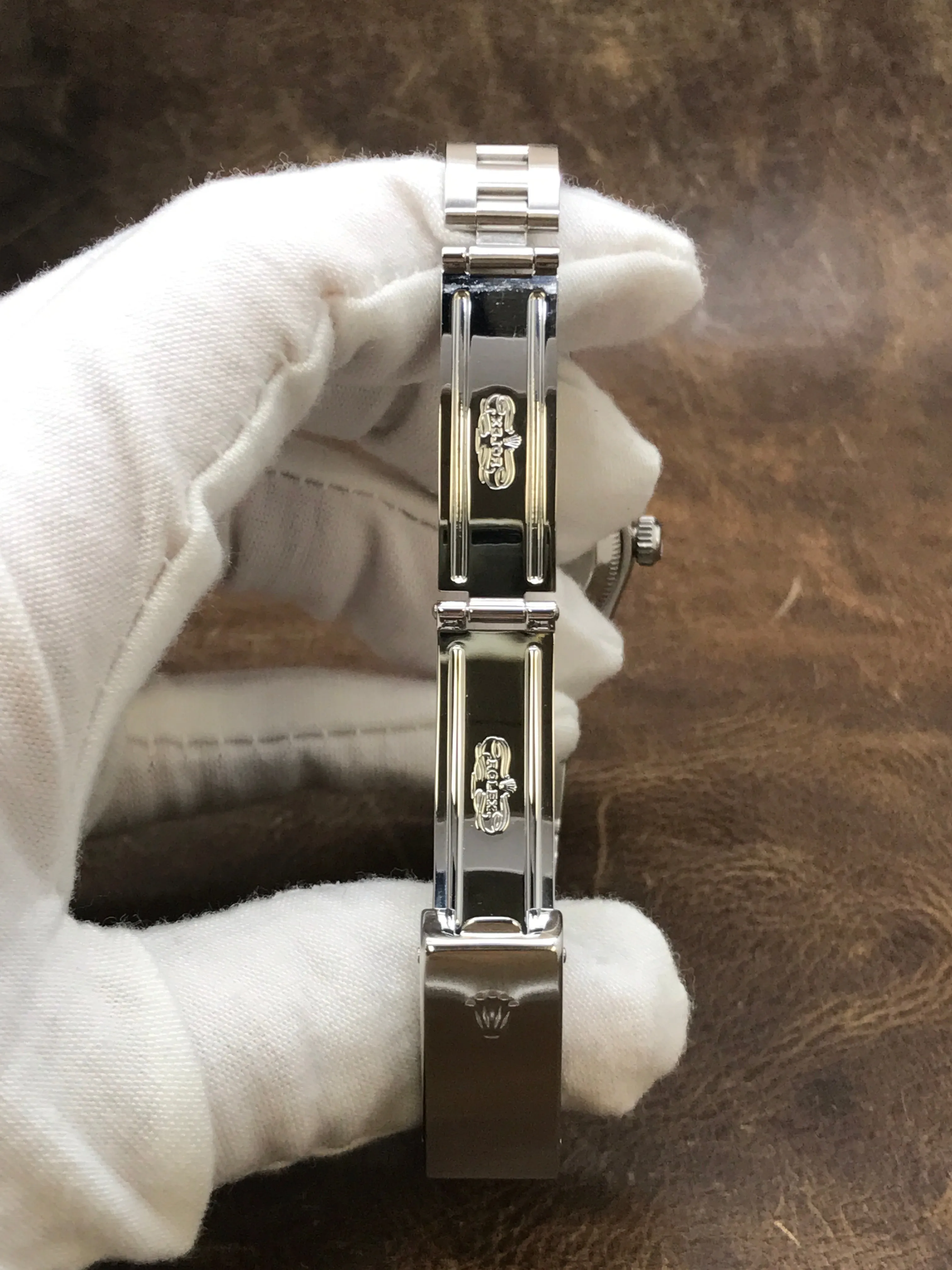 Rolex Oyster Perpetual 6718 Silver Dial Automatic Women's Watch