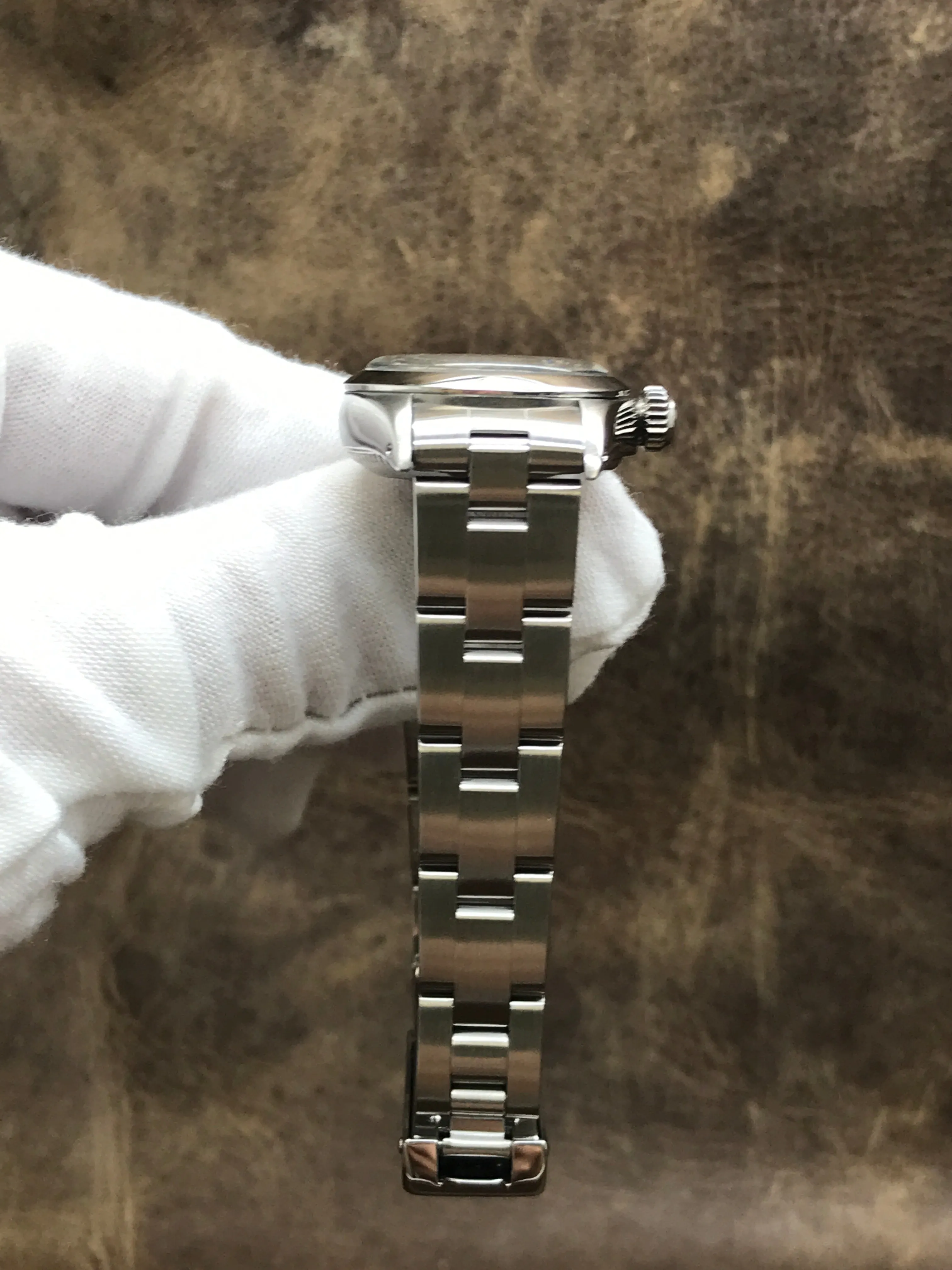 Rolex Oyster Perpetual 6718 Silver Dial Automatic Women's Watch
