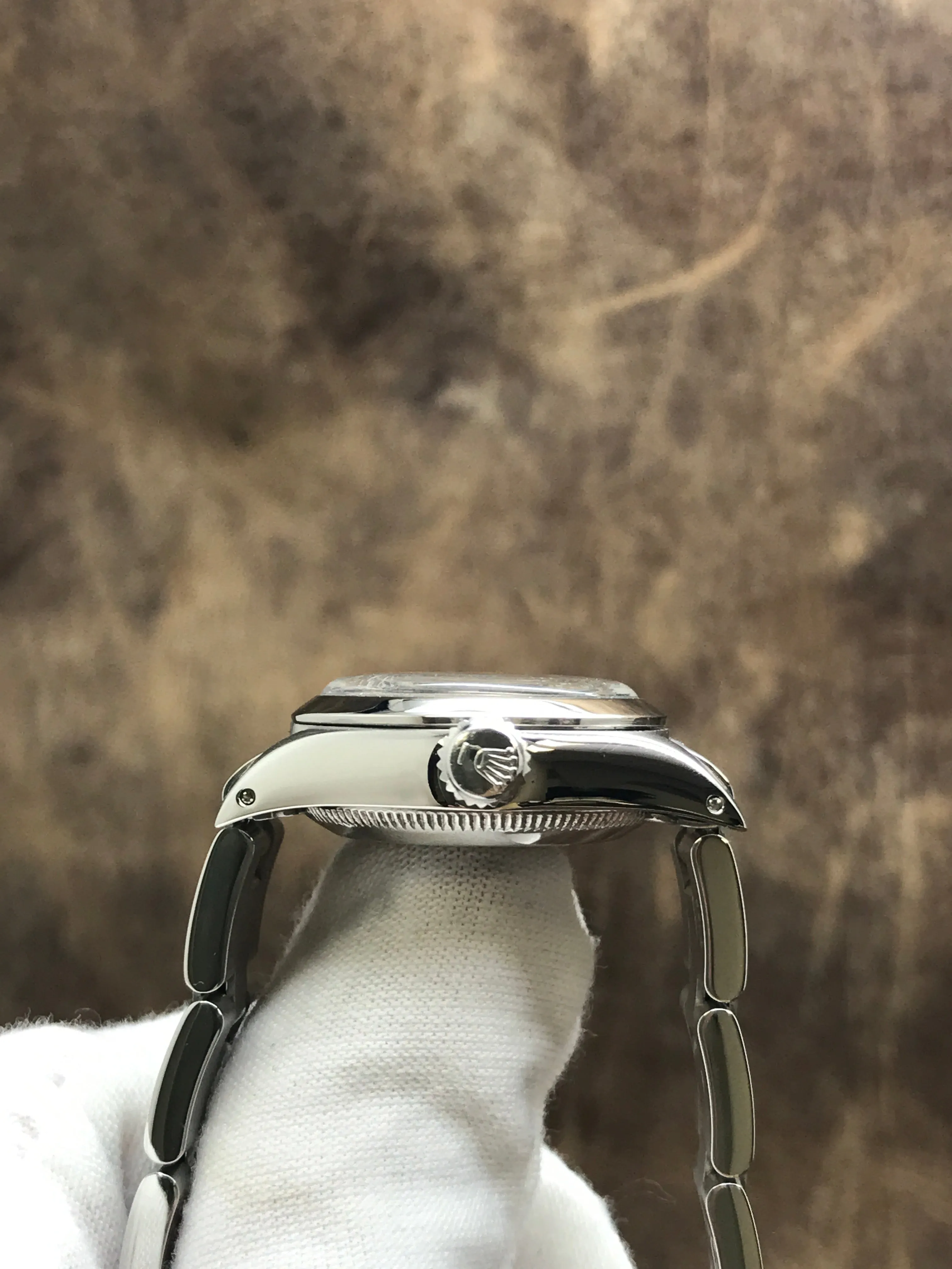 Rolex Oyster Perpetual 6718 Silver Dial Automatic Women's Watch
