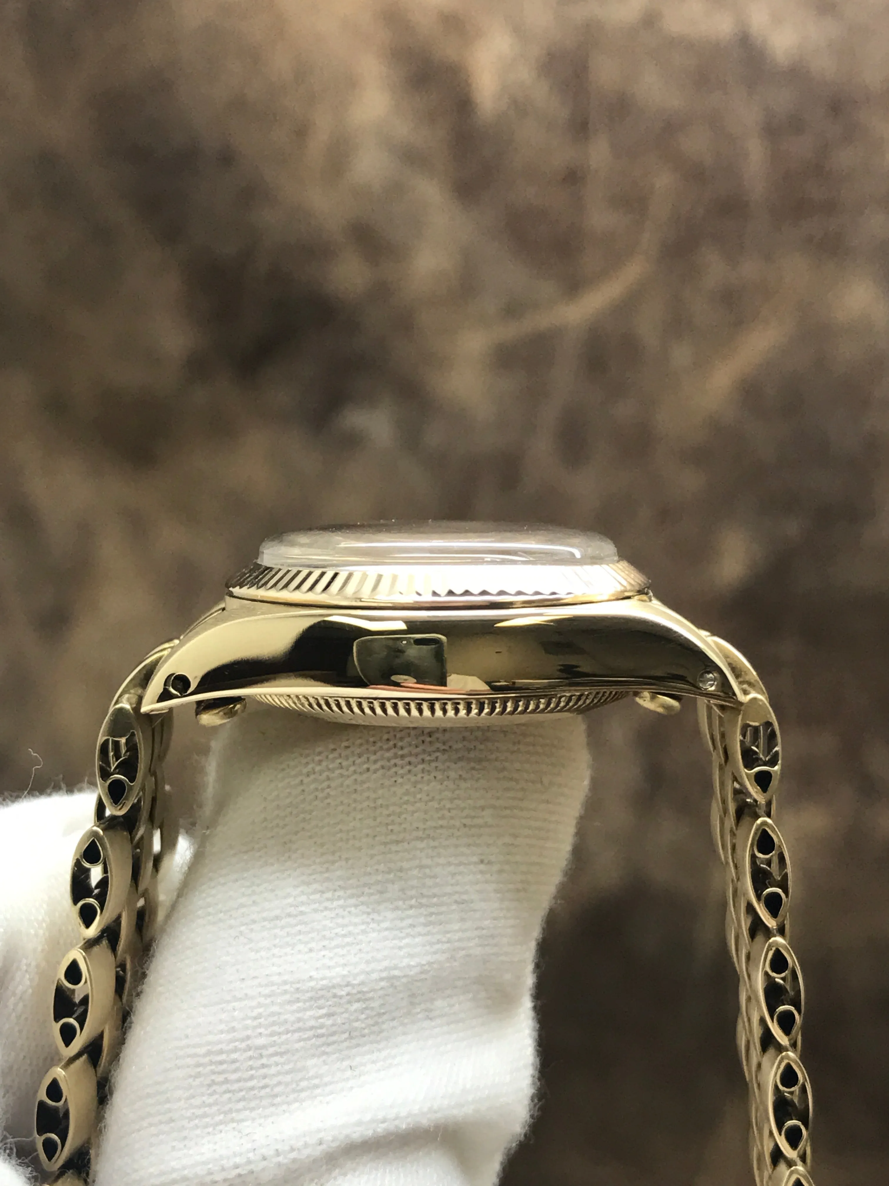Rolex Oyster Perpetual 6719 Champagne Dial Automatic Women's Watch