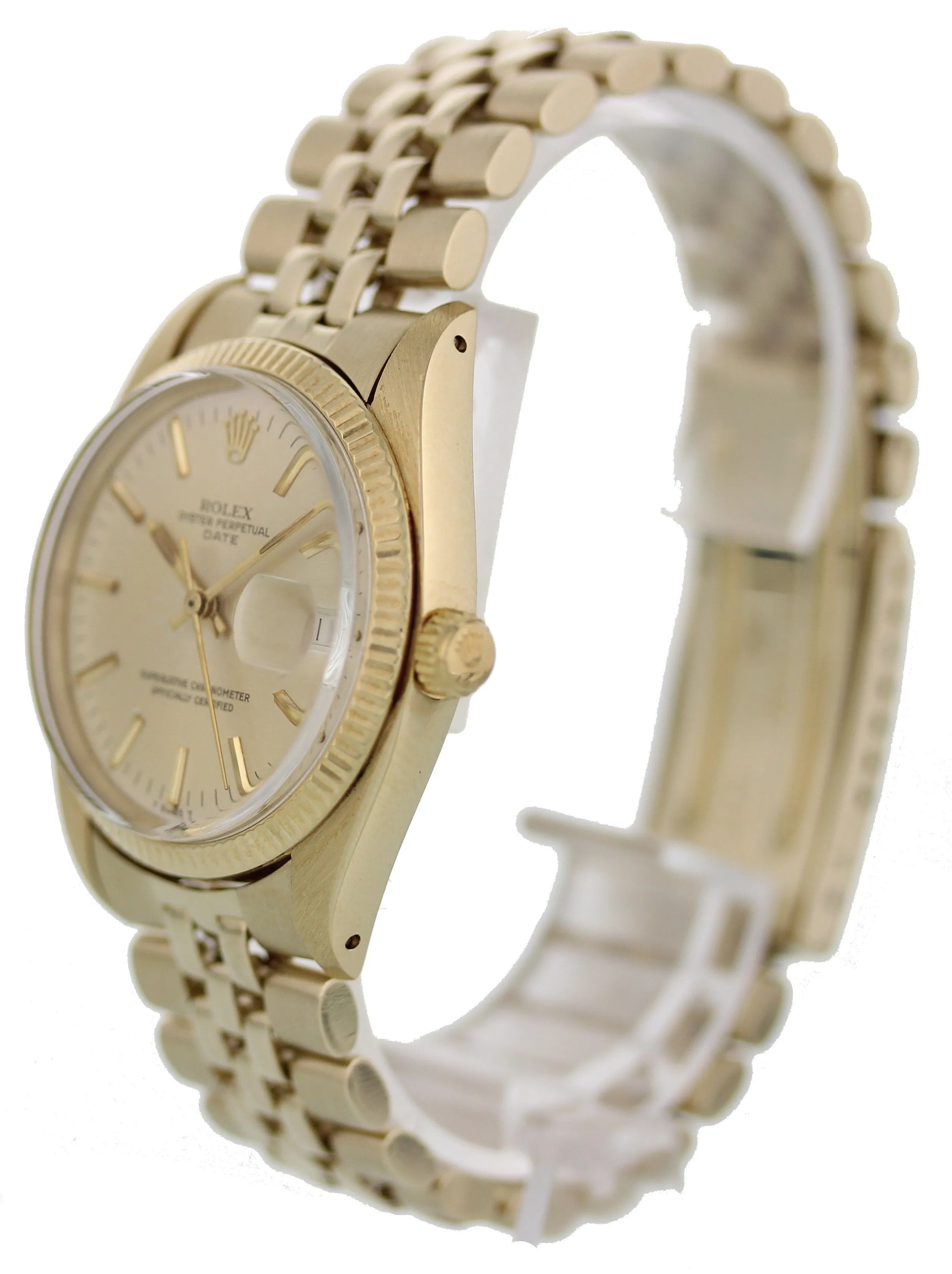 Rolex Oyster Perpetual Date 1500 14K Yellow gold