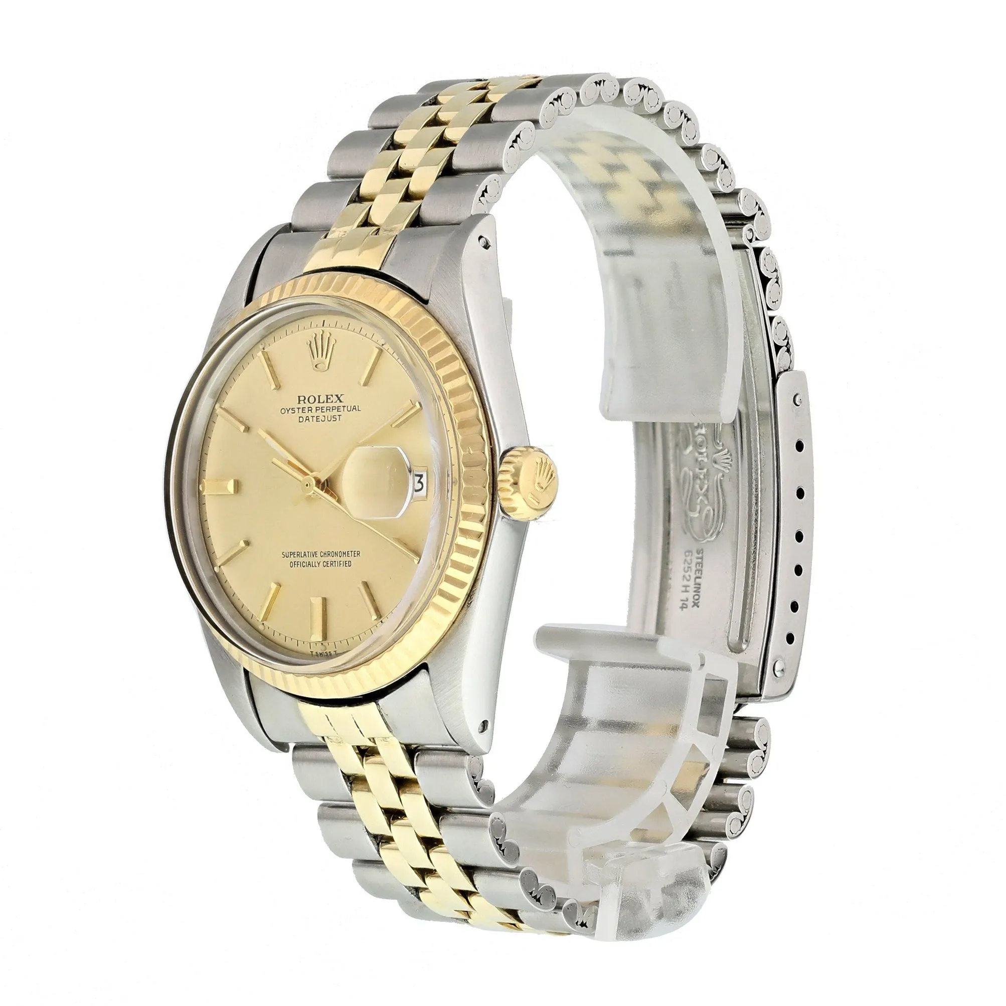 Rolex Oyster Perpetual Datejust 1601 Mens Watch