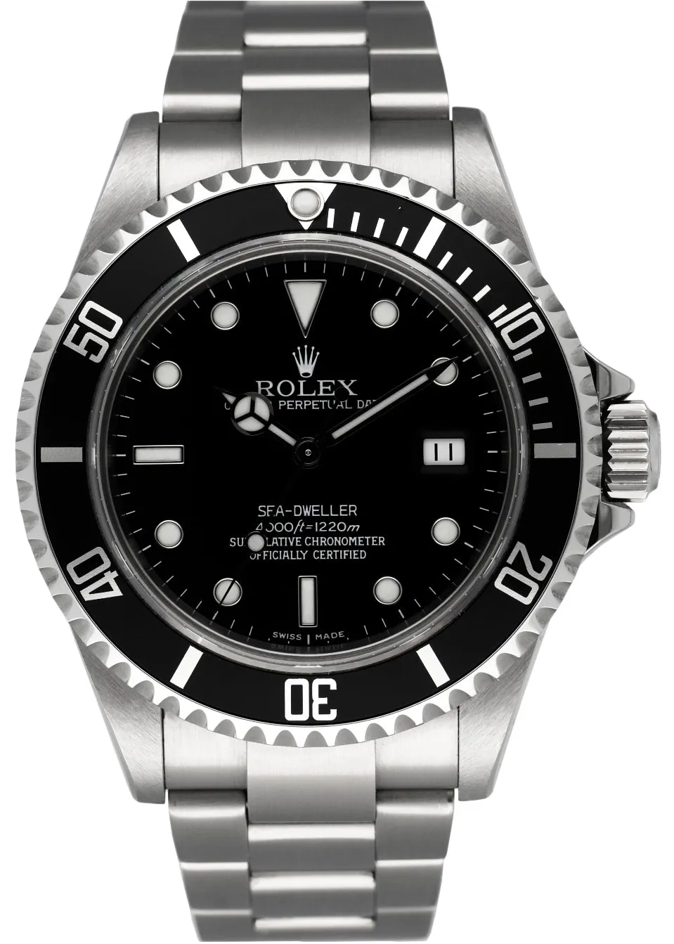 Rolex Oyster Perpetual Sea-Dweller 16600 Mens Watch Box & Papers