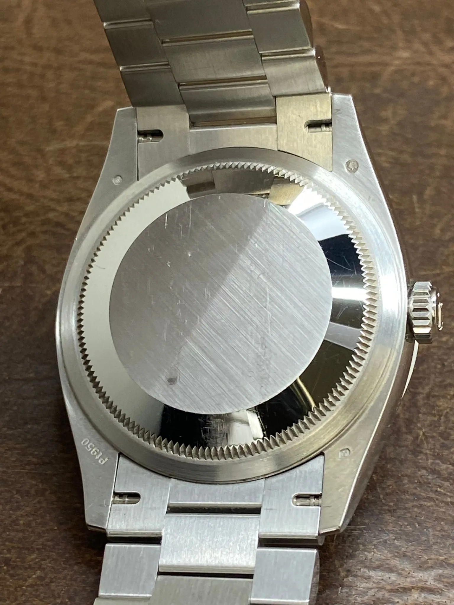 Rolex Platinum Day Date 36mm 128396TBR Ice Blue Baguette Diamond Dial Automatic Watch