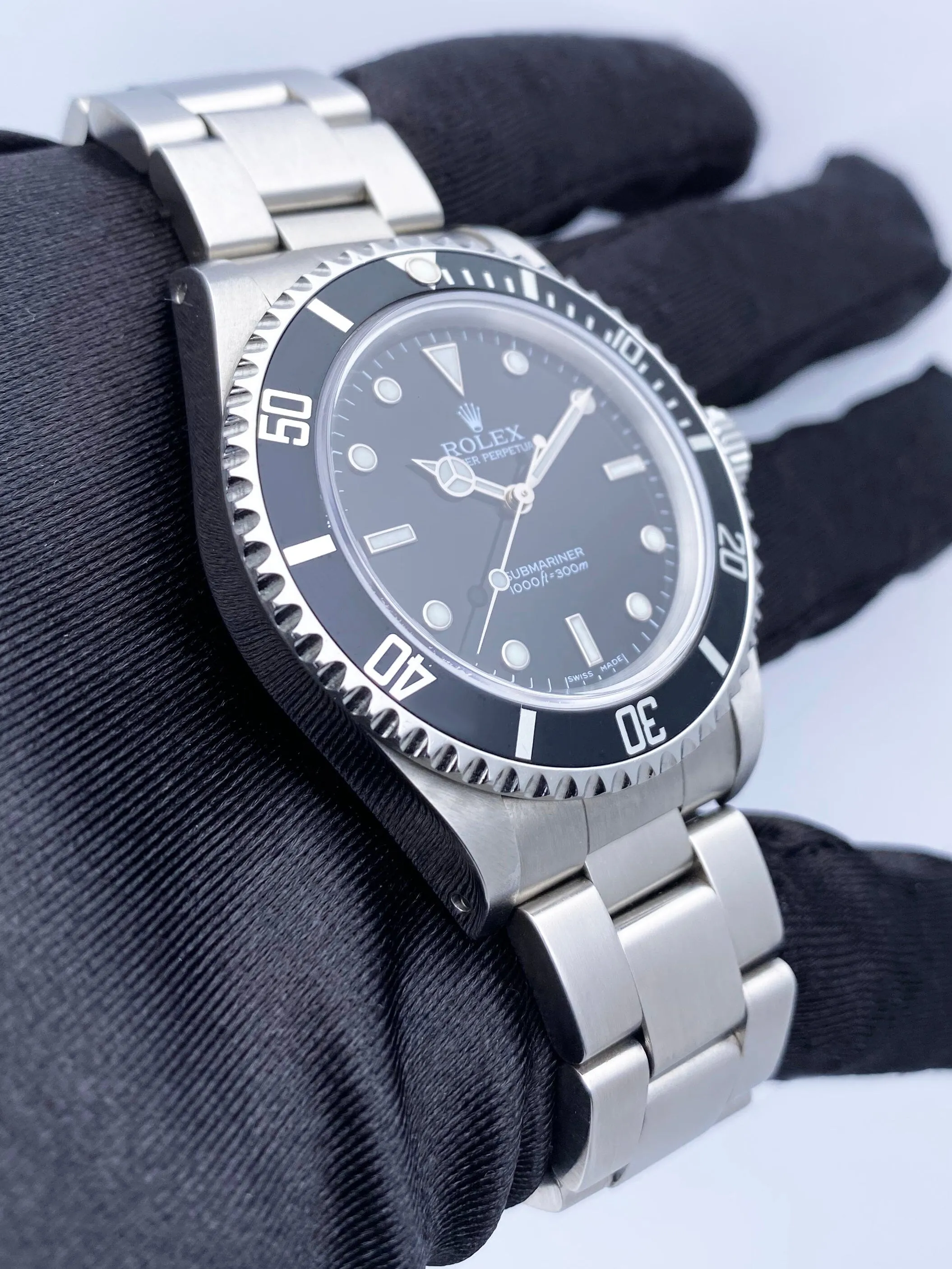 Rolex Submariner 14060M No Date W/Service Card