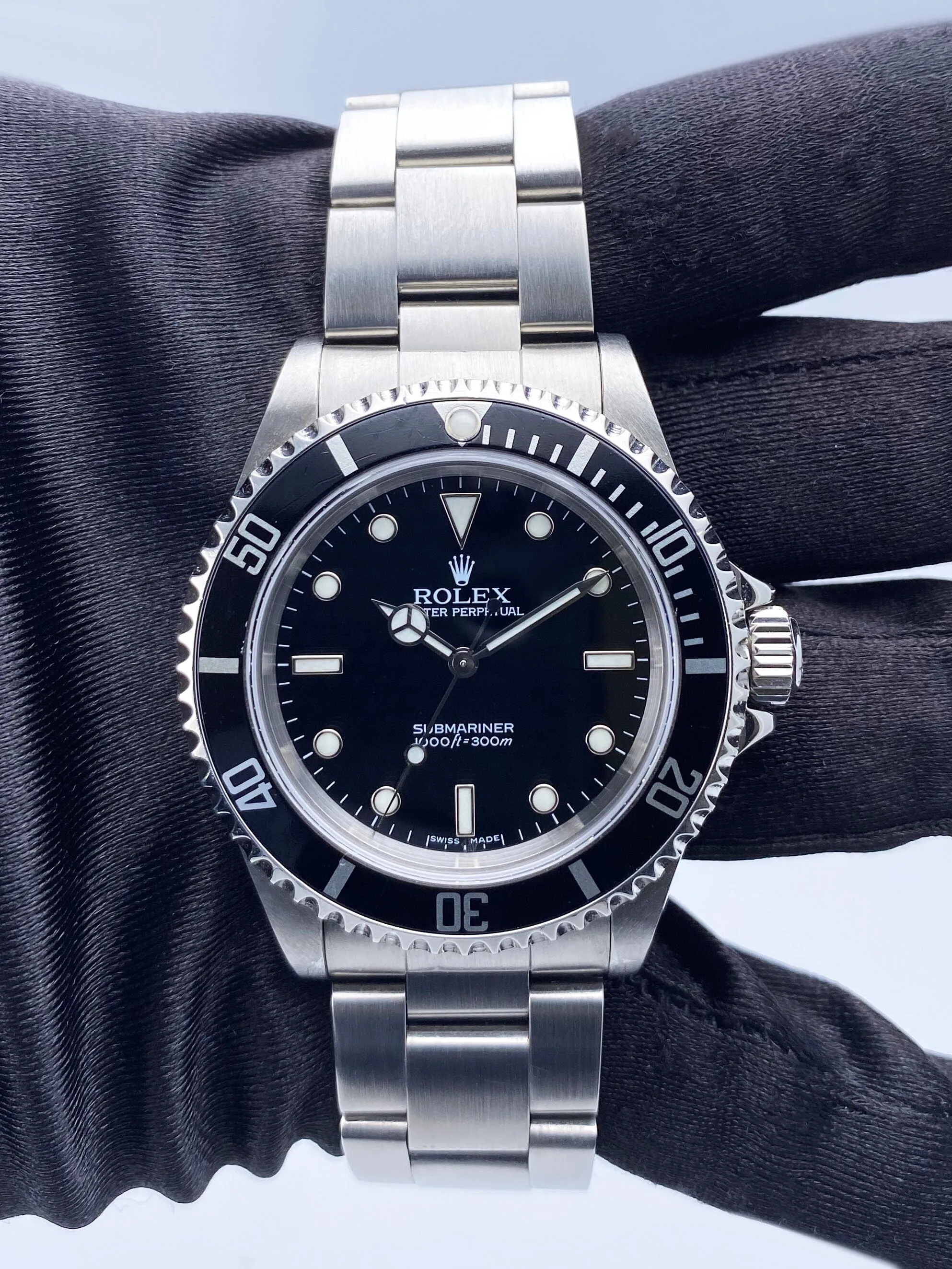 Rolex Submariner 14060M No Date W/Service Card
