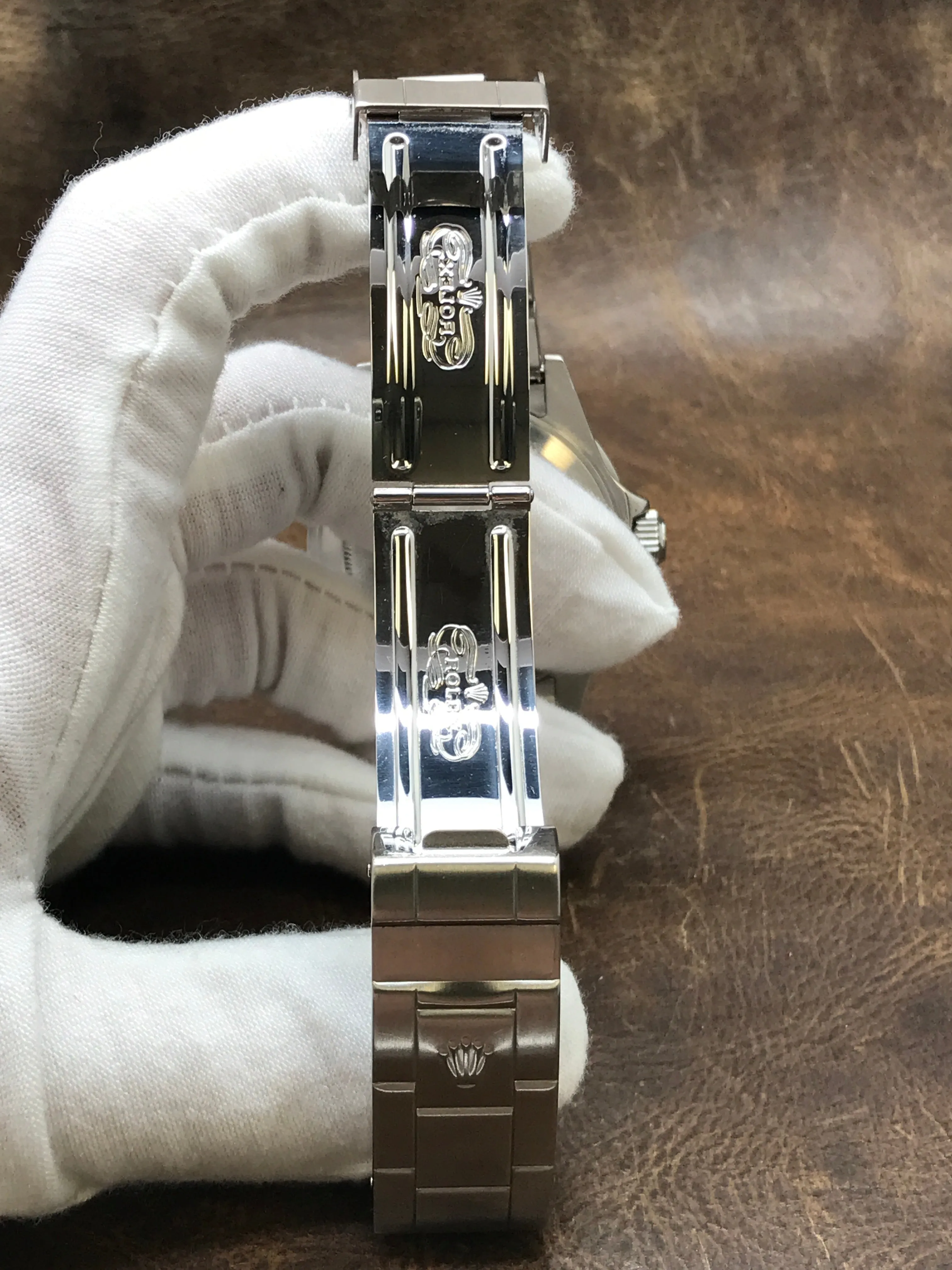 Rolex Submariner Date SEL NO Holes 16610 Black Dial Automatic Men's Watch