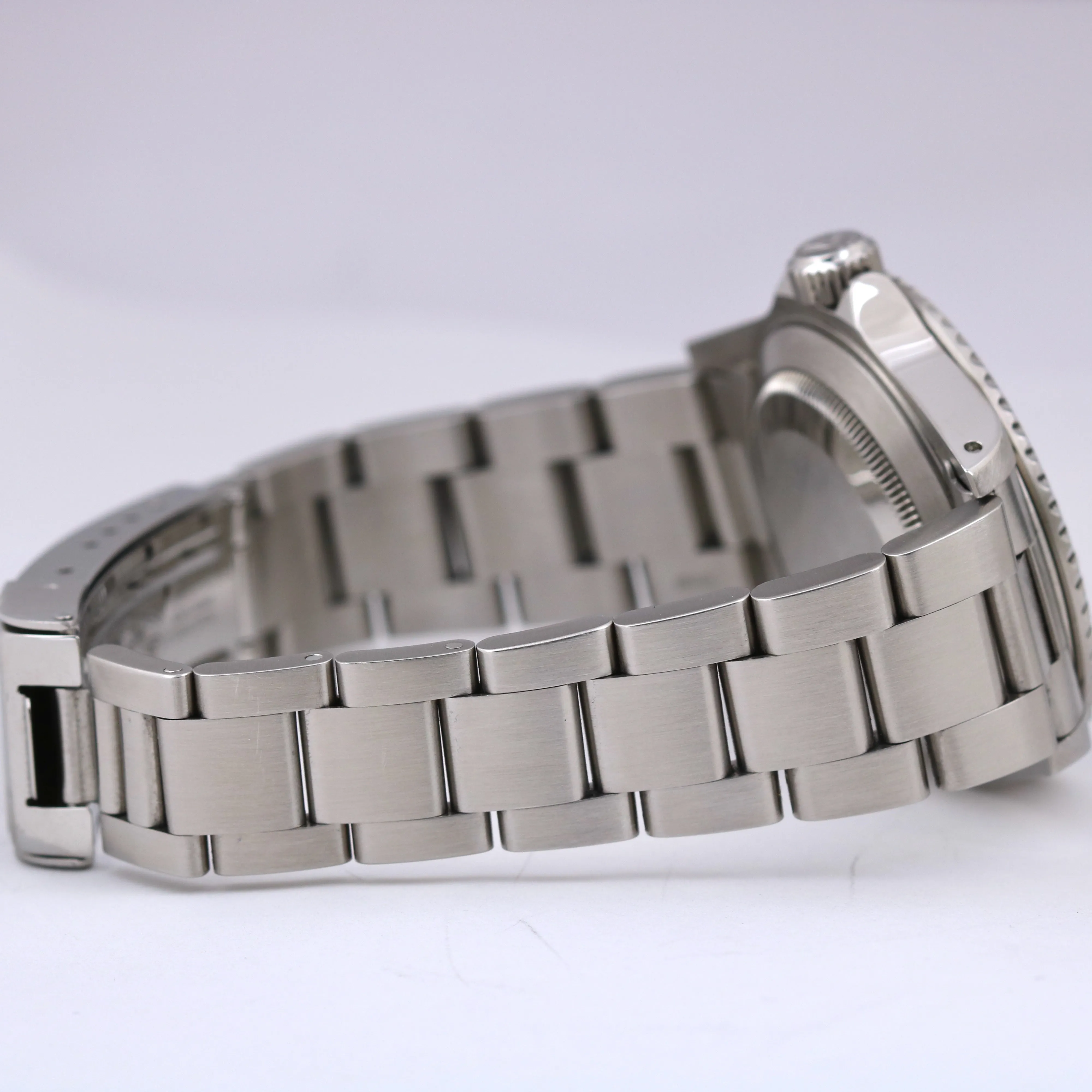 Rolex Submariner No-Date RANDOM SERIAL Steel 4 LINE Black REHAUT 40mm 14060 BOX
