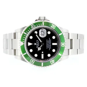 Rolex Submariner "Kermit", Green Dial and Black Bezel, 40mm